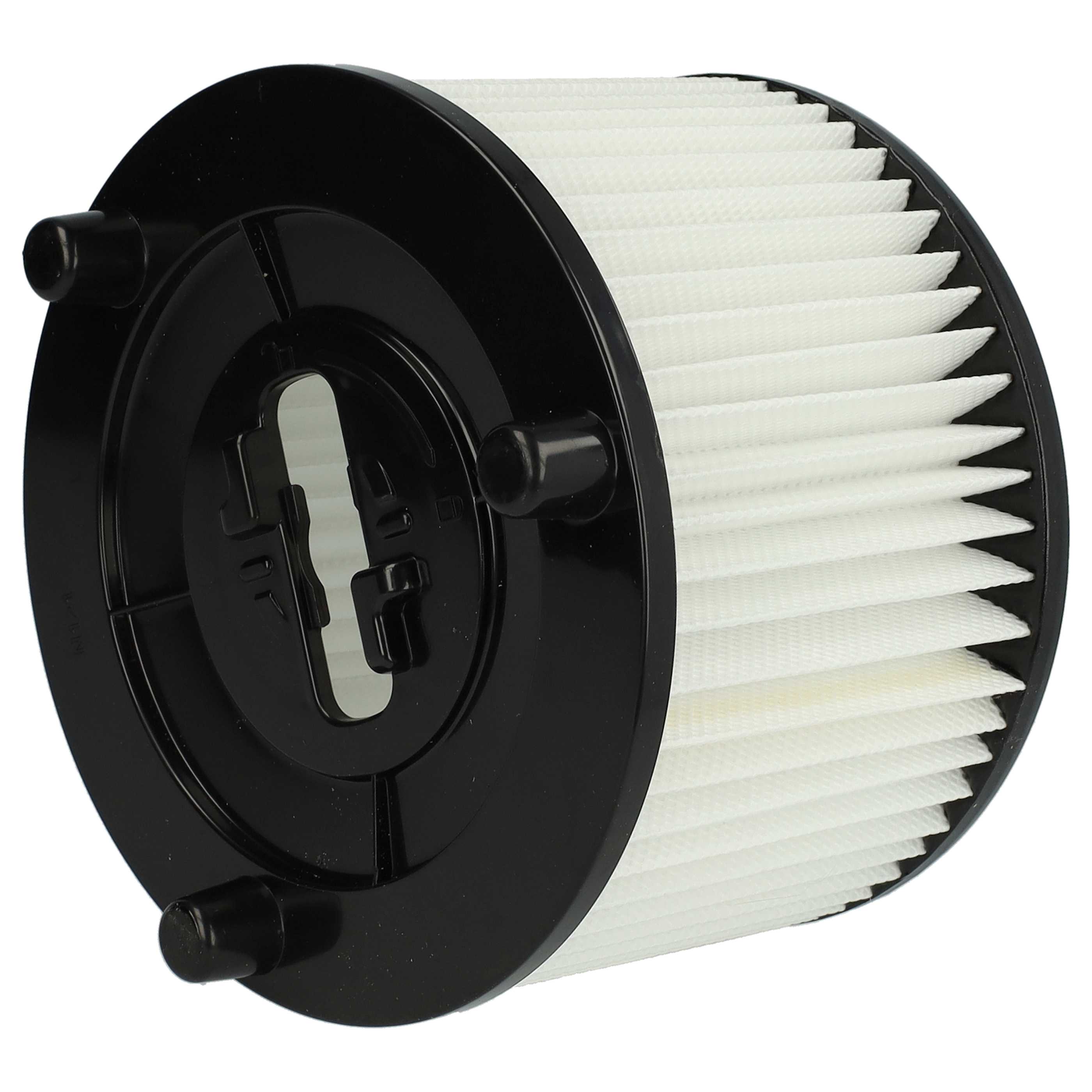 4x Filtercartridge filter replaces Bosch 2609256F35 for Bosch Vacuum Cleaner, white
