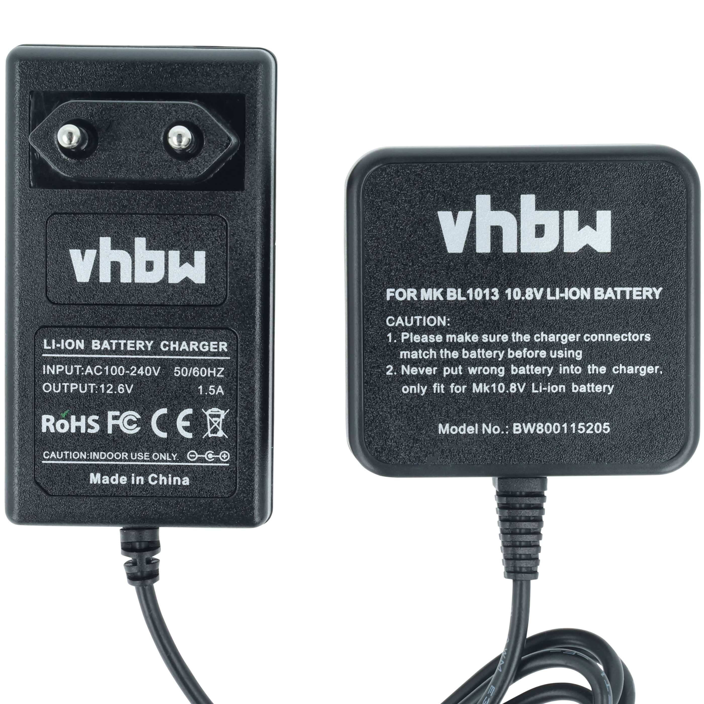 Caricabatterie per batterie utensile Makita DMR107 - Li-Ion, 1,5A