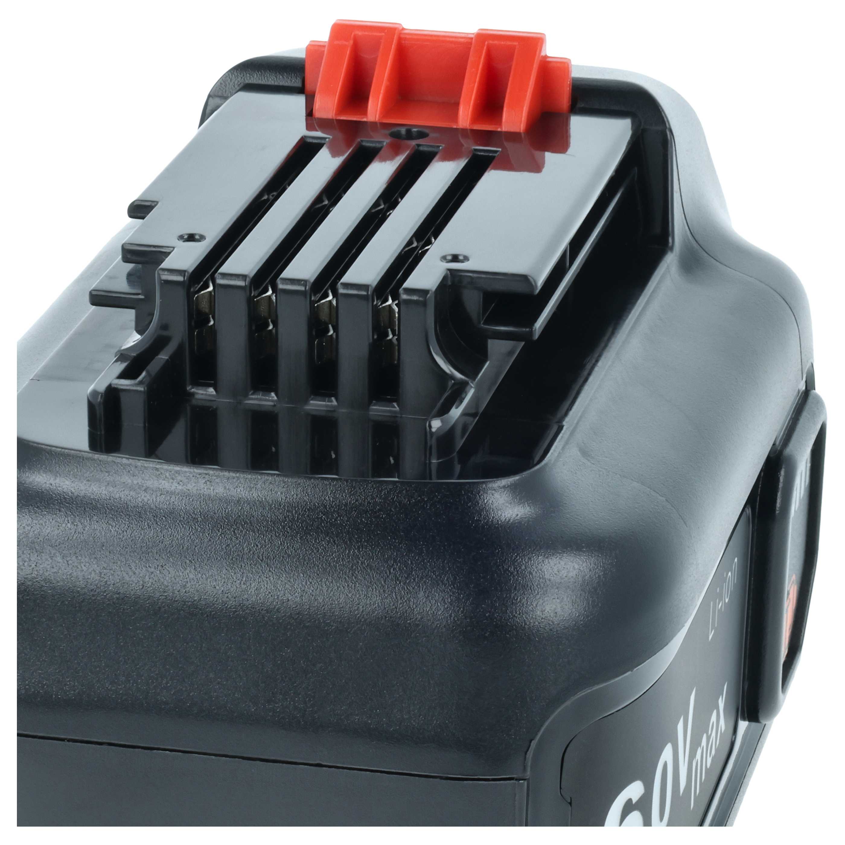 Battery replaces Black & Decker LBX1560, LBX2560 Electric Power Tool - 2500 mAh, 60 V, Li-Ion