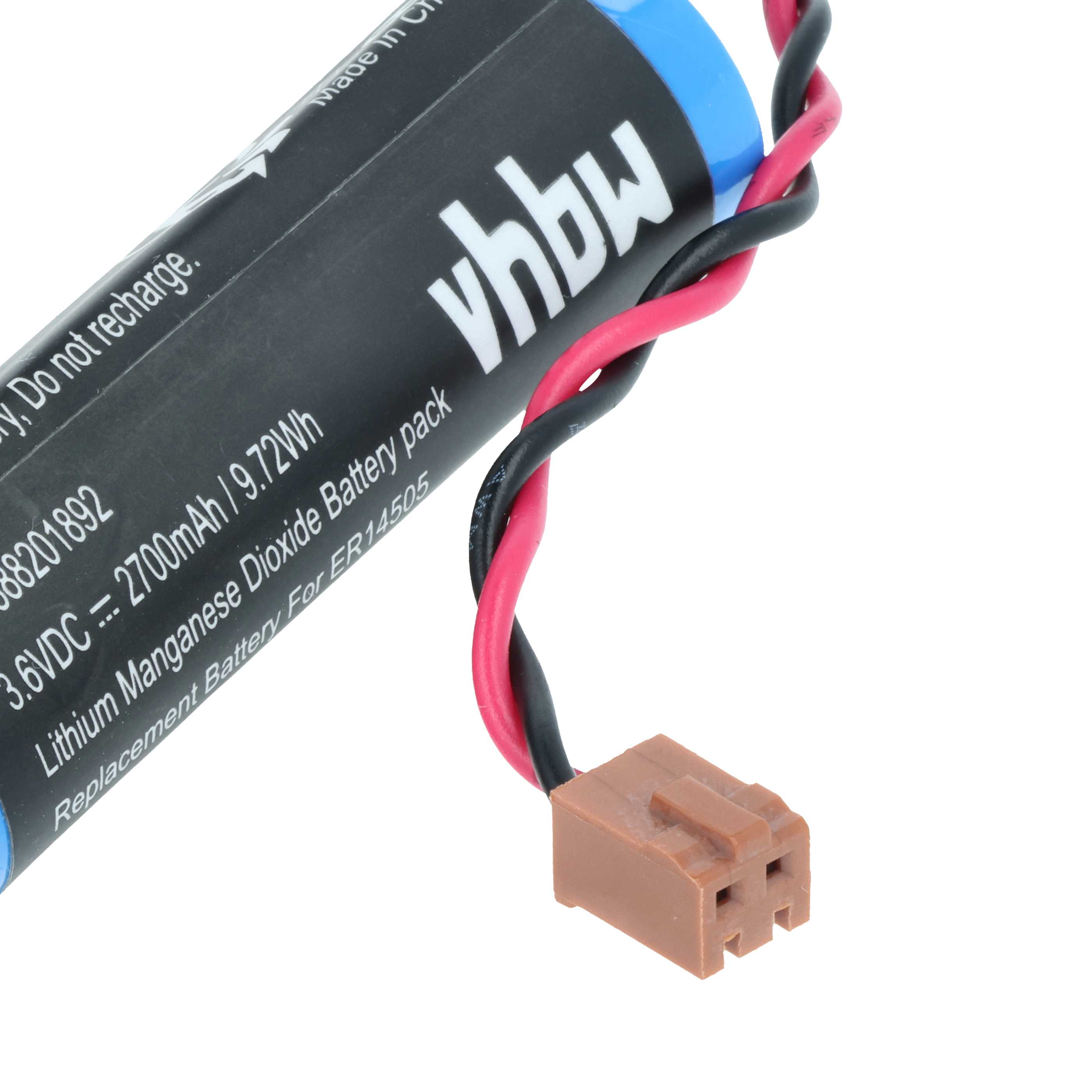 5x Bateria do PLC programowalnego sterownika Toshiba ER6VCT - 2700 mAh 3,6 V Li-SOCl2