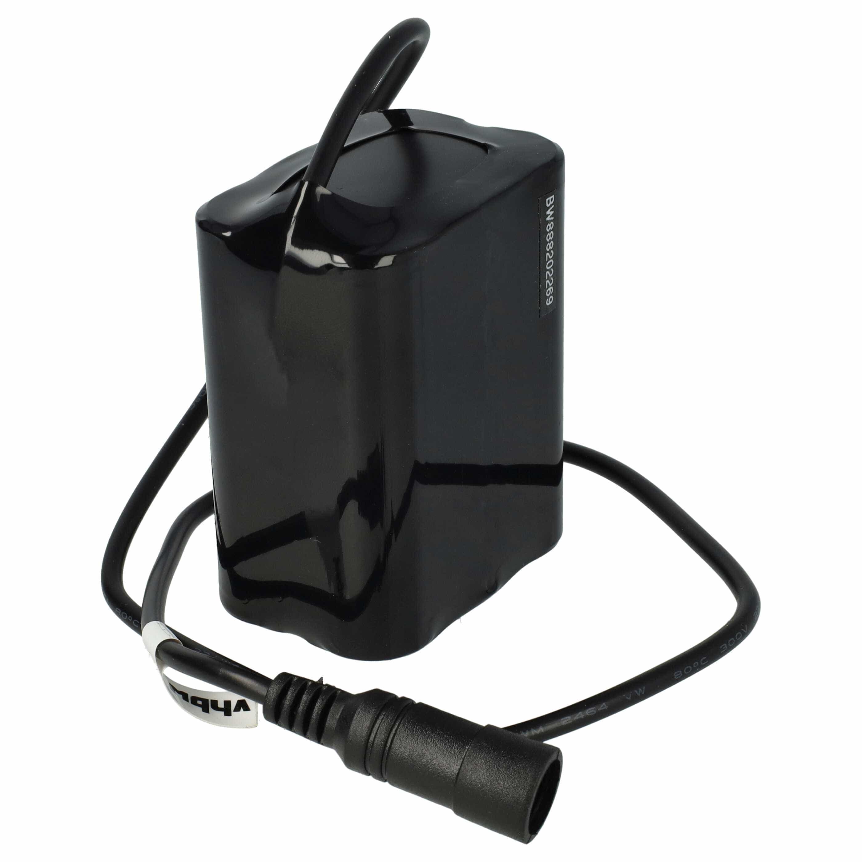 Li-Ion-battery pack- 7800mAh 8.4V - for bicycle lamp light