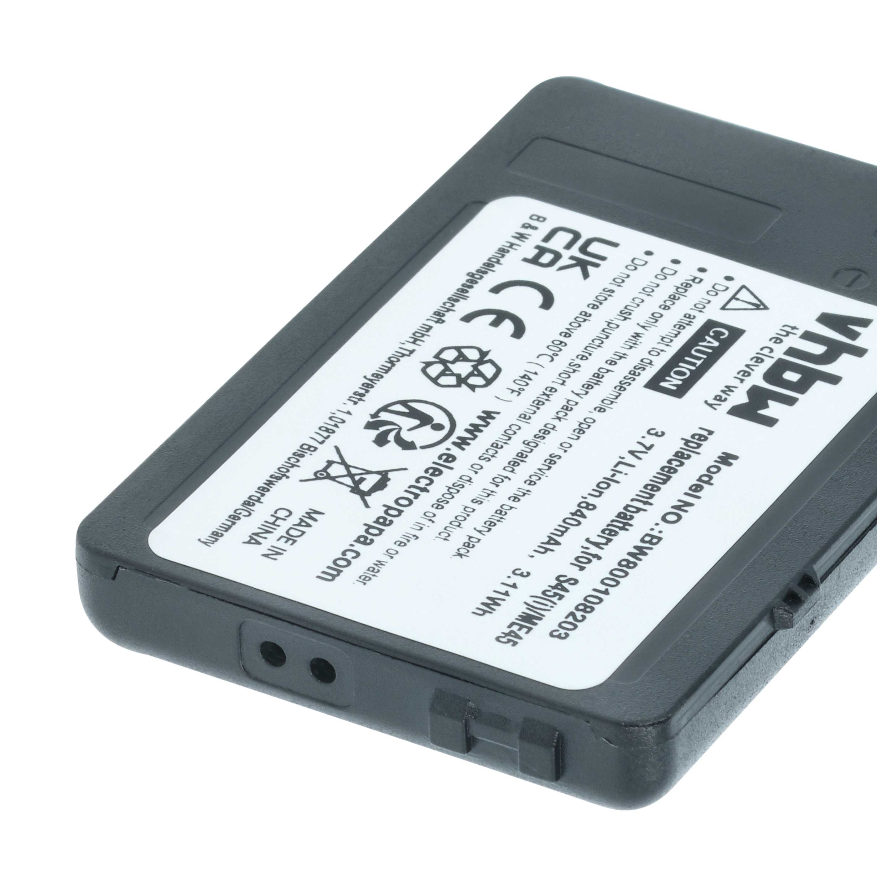 Akumulator do telefonu smartfona zamiennik Siemens V30145-K1310-X185, N4501-A100 - 840 mAh 3,7 V Li-Ion