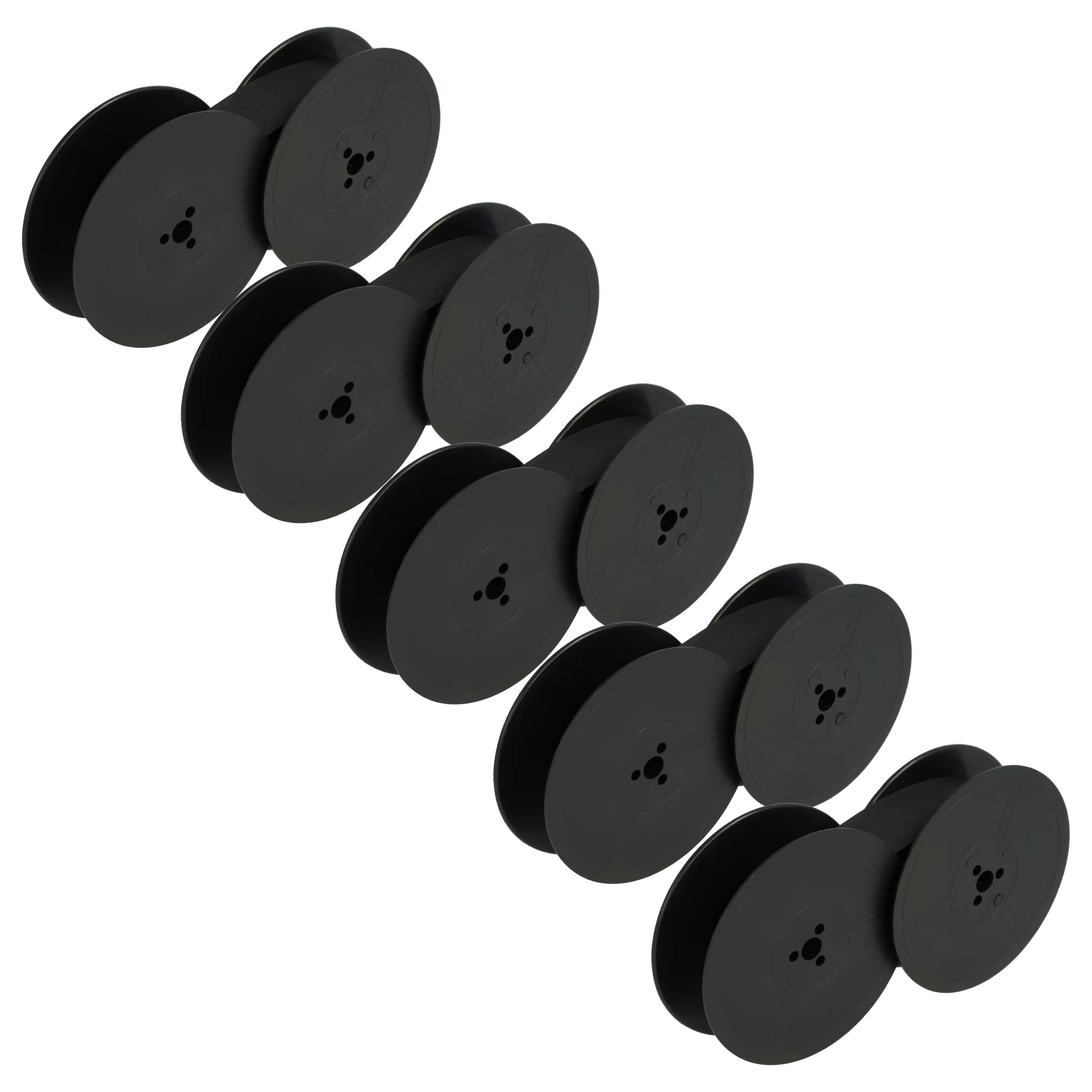 5x Farbband wie GR1 für Facit 733/ Triumph Adler Electric u.a. schwarz