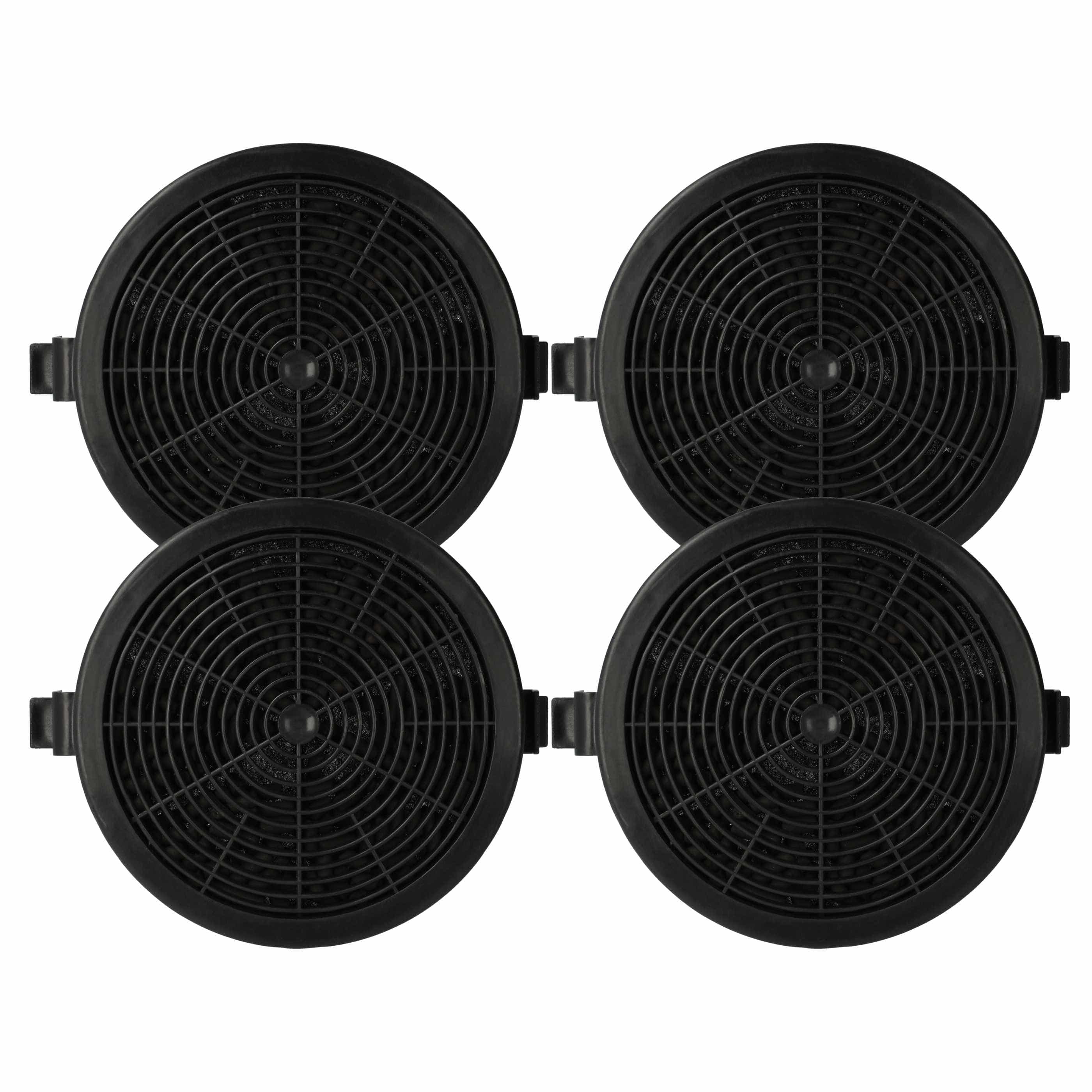 4x Filtres à charbon actif remplace Klarstein DSM-Sofia-CF, 10035567 pour hotte Klarstein
