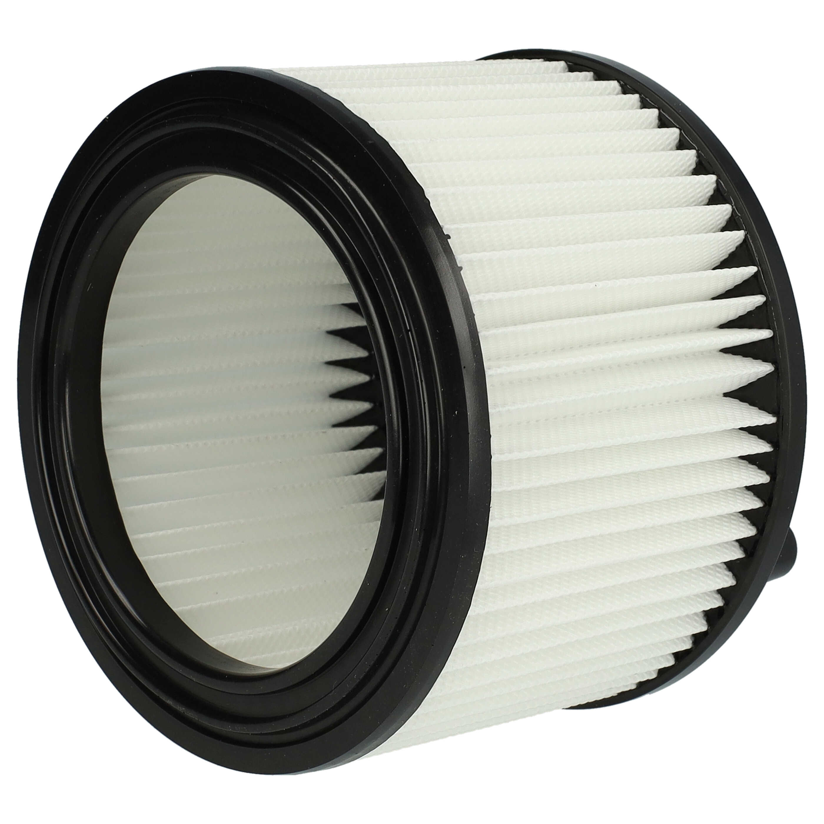 Filtro reemplaza Bosch 2609256F35 para aspiradora - filtro plisado, blanco