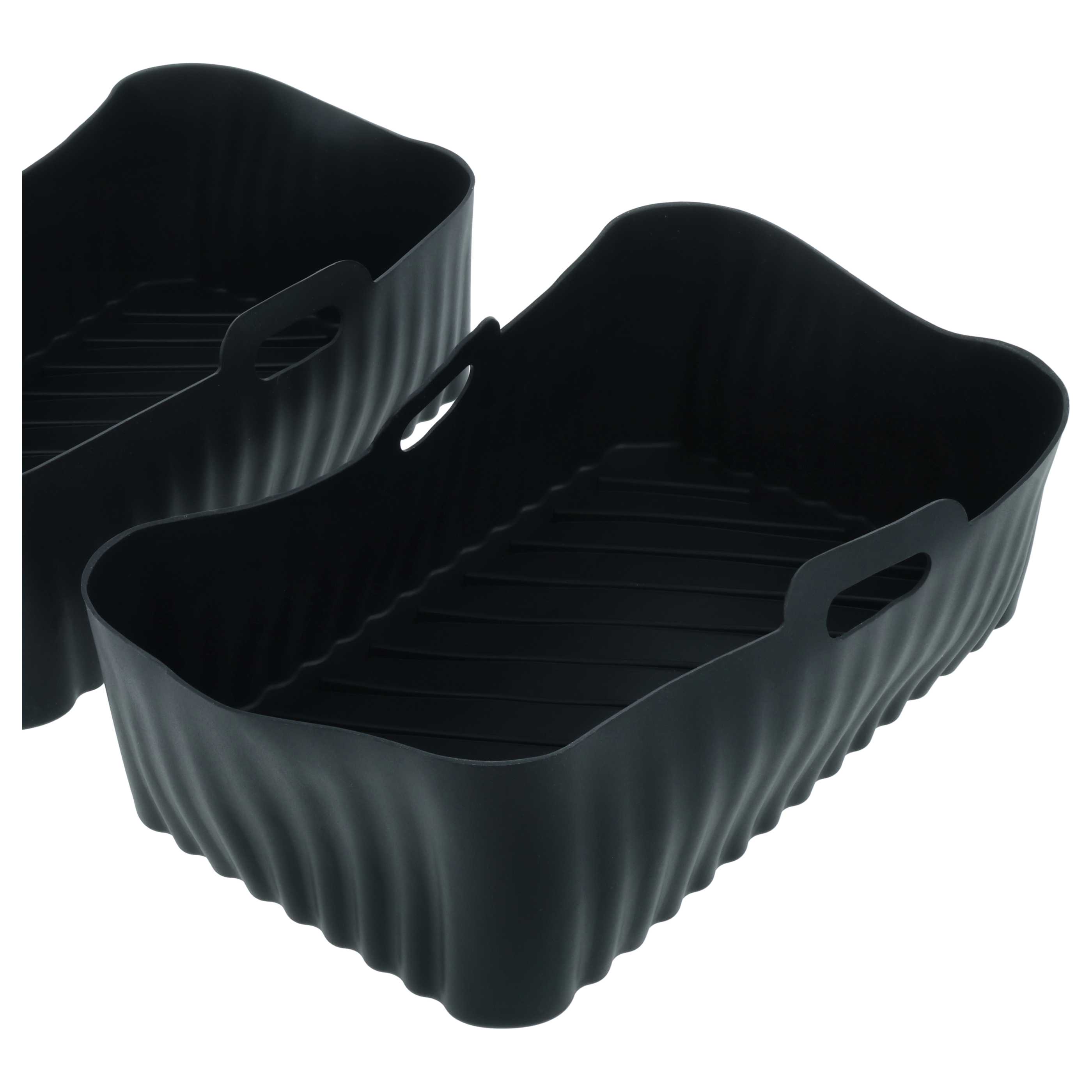 2x Basket Insert suitable for Ninja AirFryer AF400EU, AF451EU, AF500EU Air Fryer - 20 x 13 x 7 cm