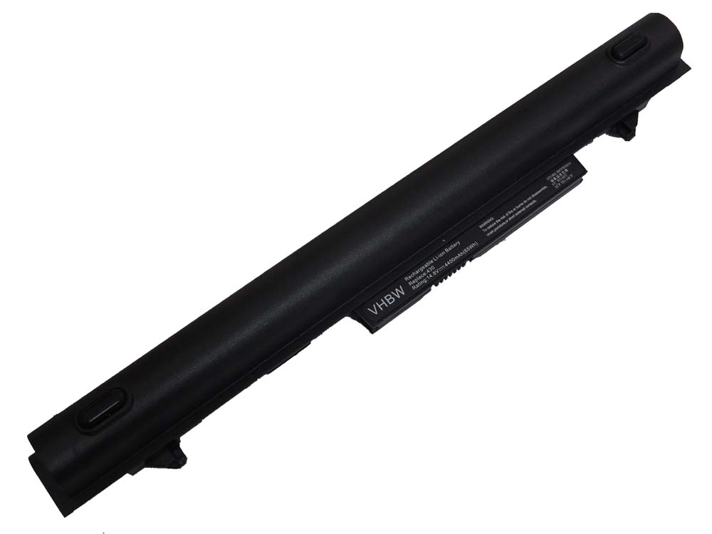 Notebook Battery Replacement for HP H6L28ET, H6L28AA, 768549-001, 707618-121 - 4400mAh 14.8V Li-Ion, black