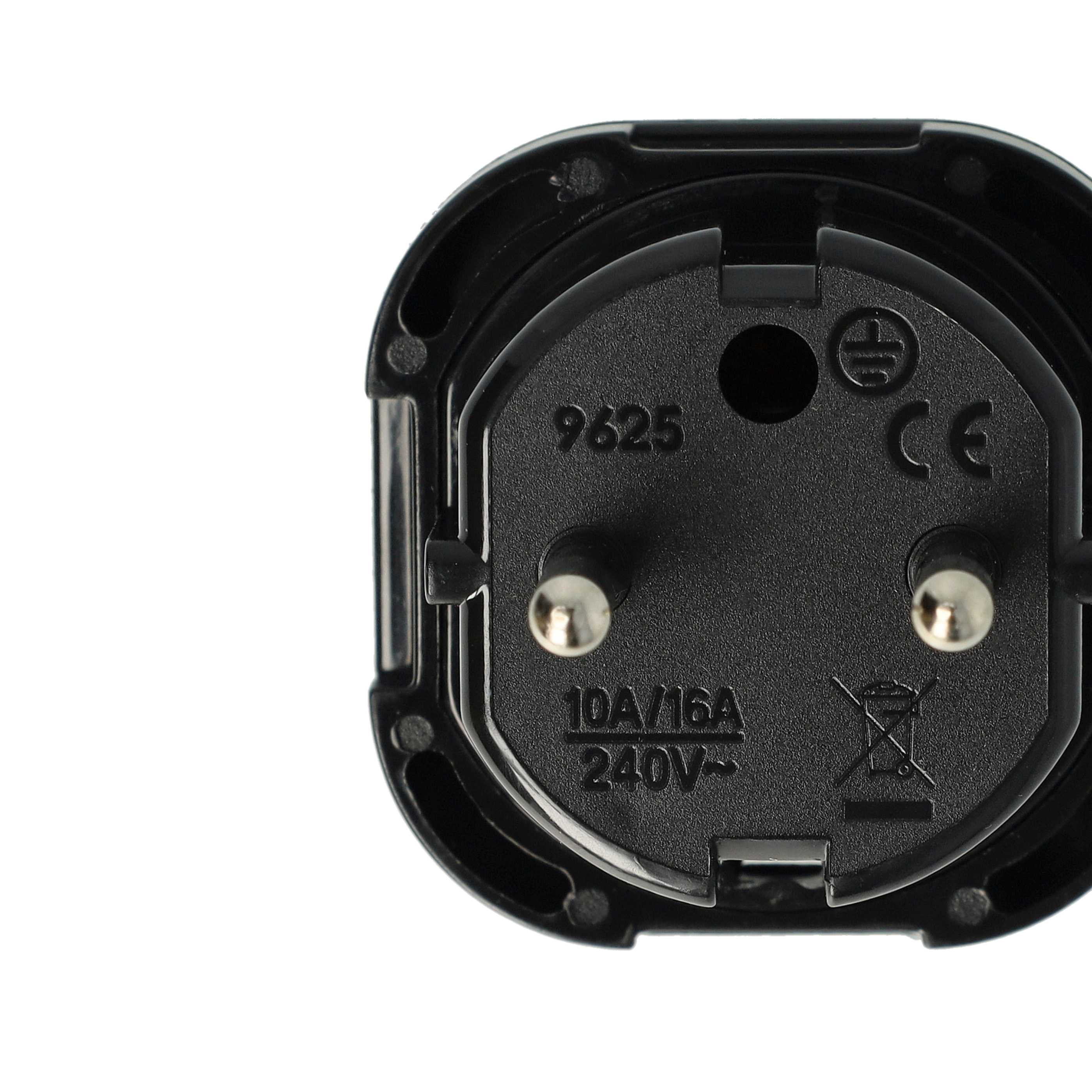 Travel Plug Adapter (EU plug to UK socket) - 250 V / 16 A