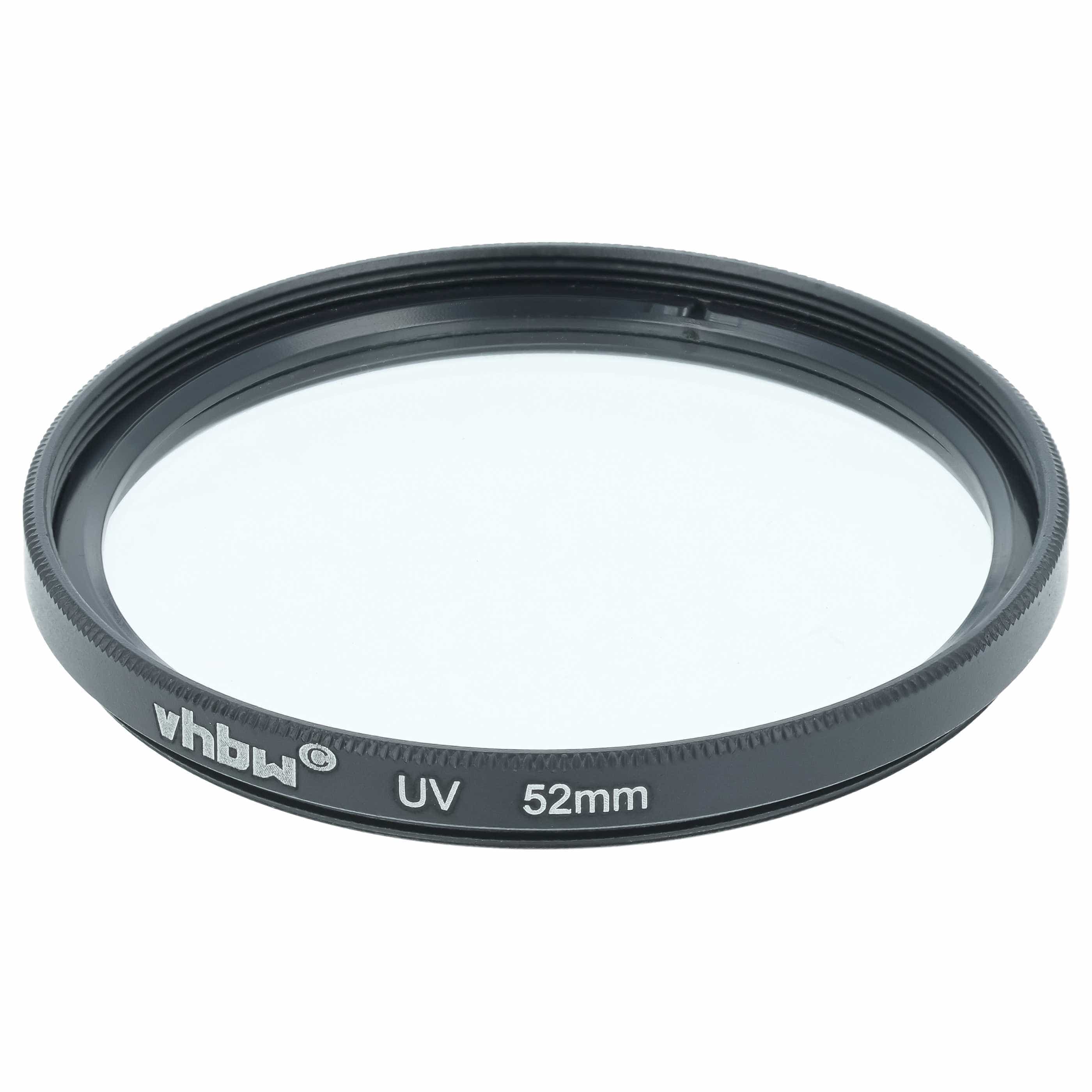 Filtr UV 52mm na obiektyw do różnych modeli aparatów - filtr ochronny