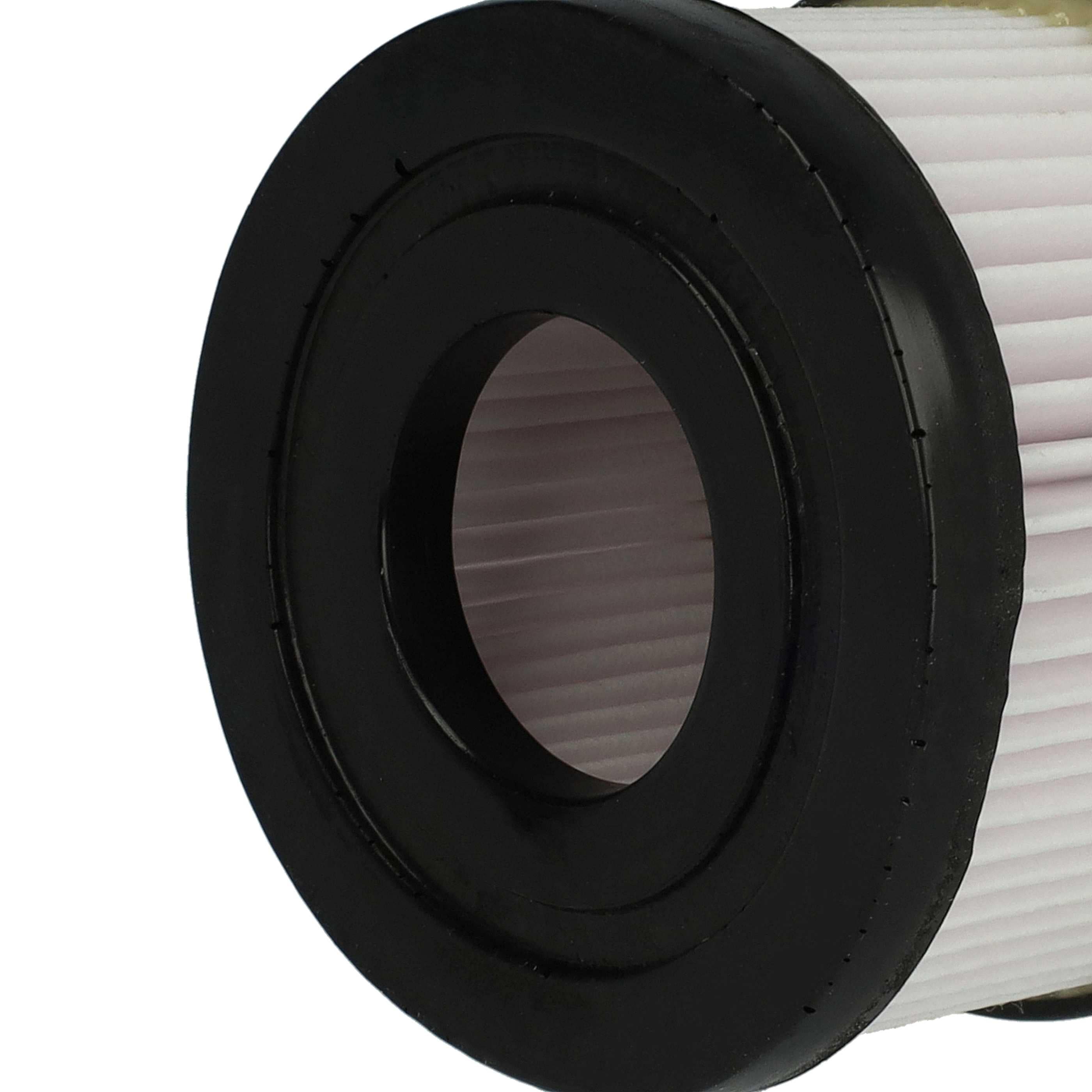 3x cartridge filter replaces Rowenta ZR009004, 3221614007446 for Rowenta Vacuum Cleaner, black / white