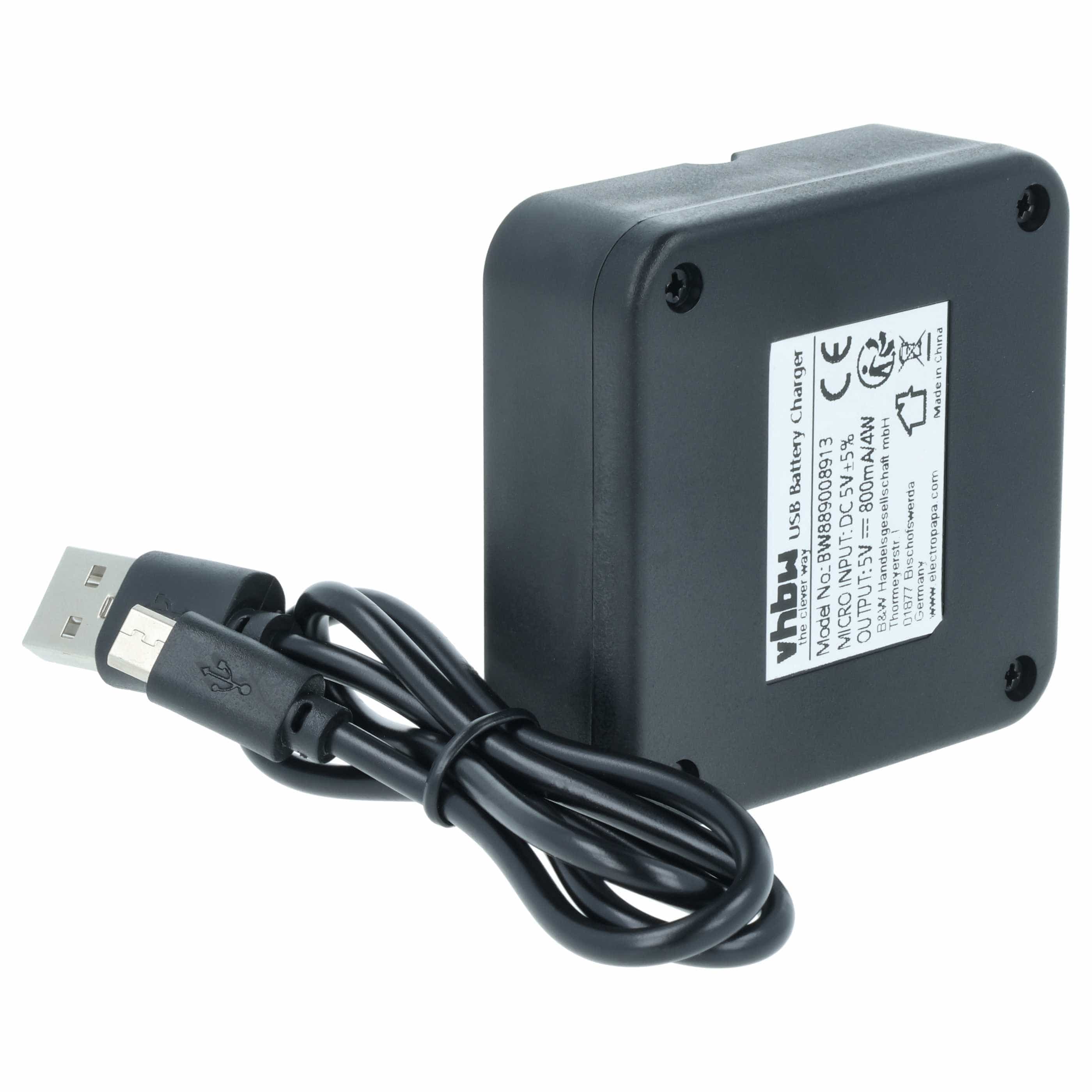Battery Charger Micro-USB + Cable Micro-USB suitable for Ring Video Doorbell Digital Camera