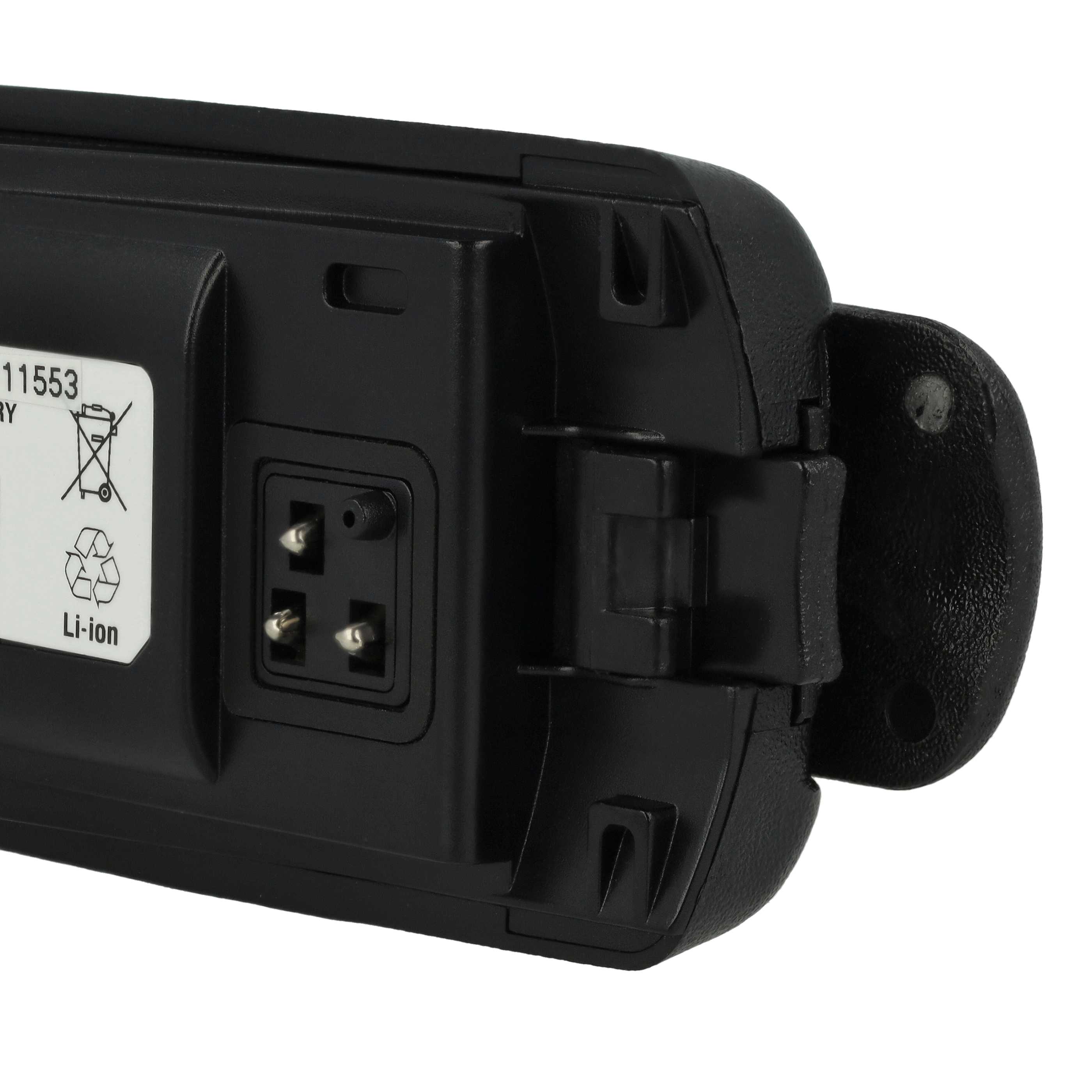 Radio 2x Battery replaces Motorola 6080384X65, RLN6305, PMNN6035, RLN6305B - 2200 mAh 7.5 V Li-Ion + Belt Clip