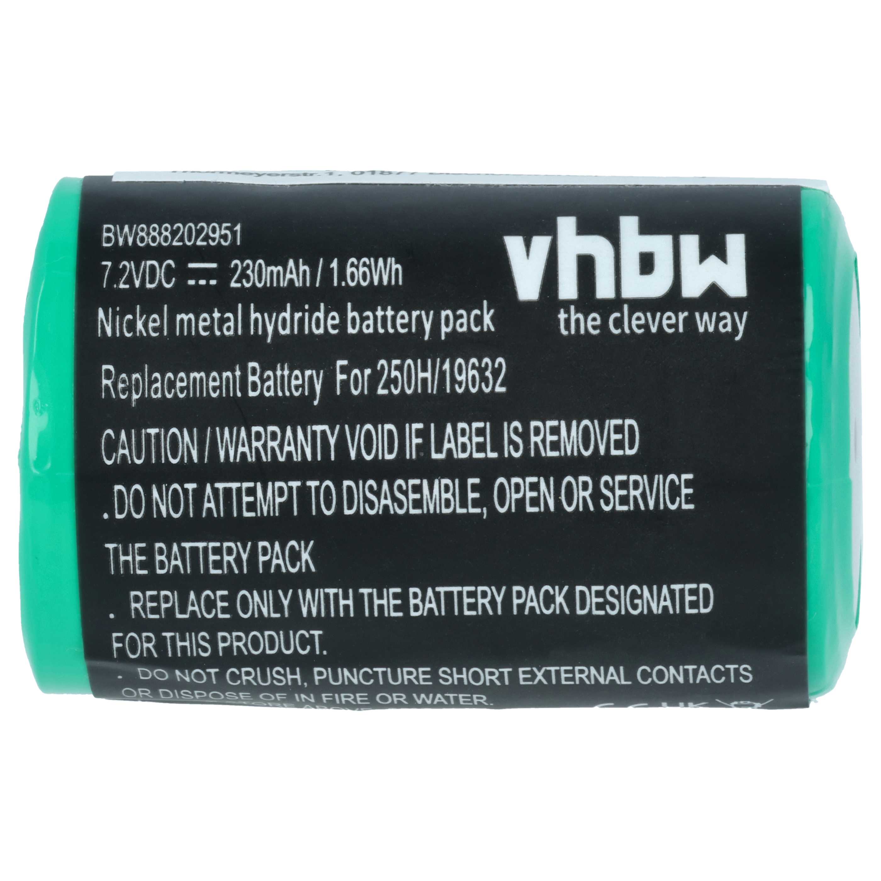 Medical Equipment 5x Battery replaces Servox 19632 - 230 mAh 7.2 V NiMH