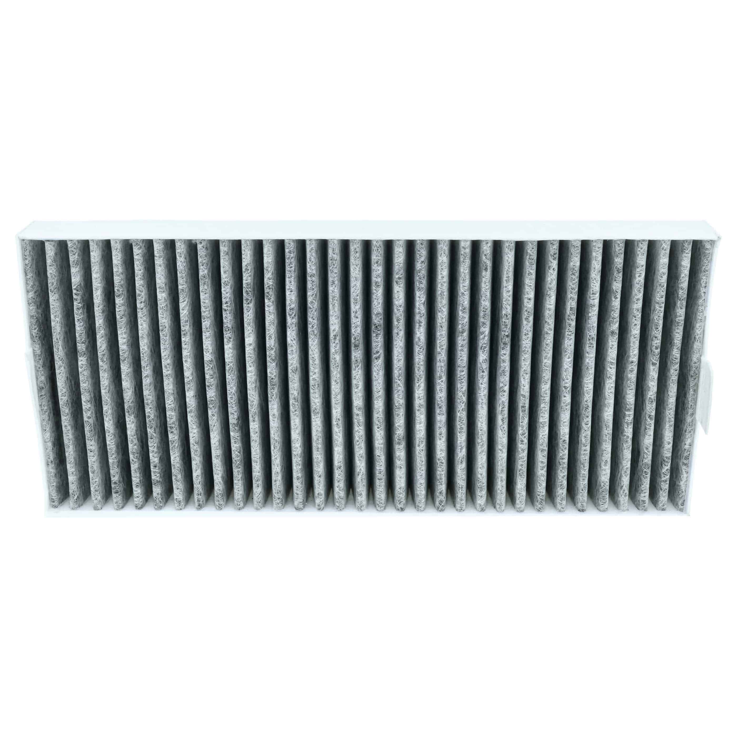 Filtre à charbon actif remplace Miele DKF 35-S, 12187430 pour hotte Miele