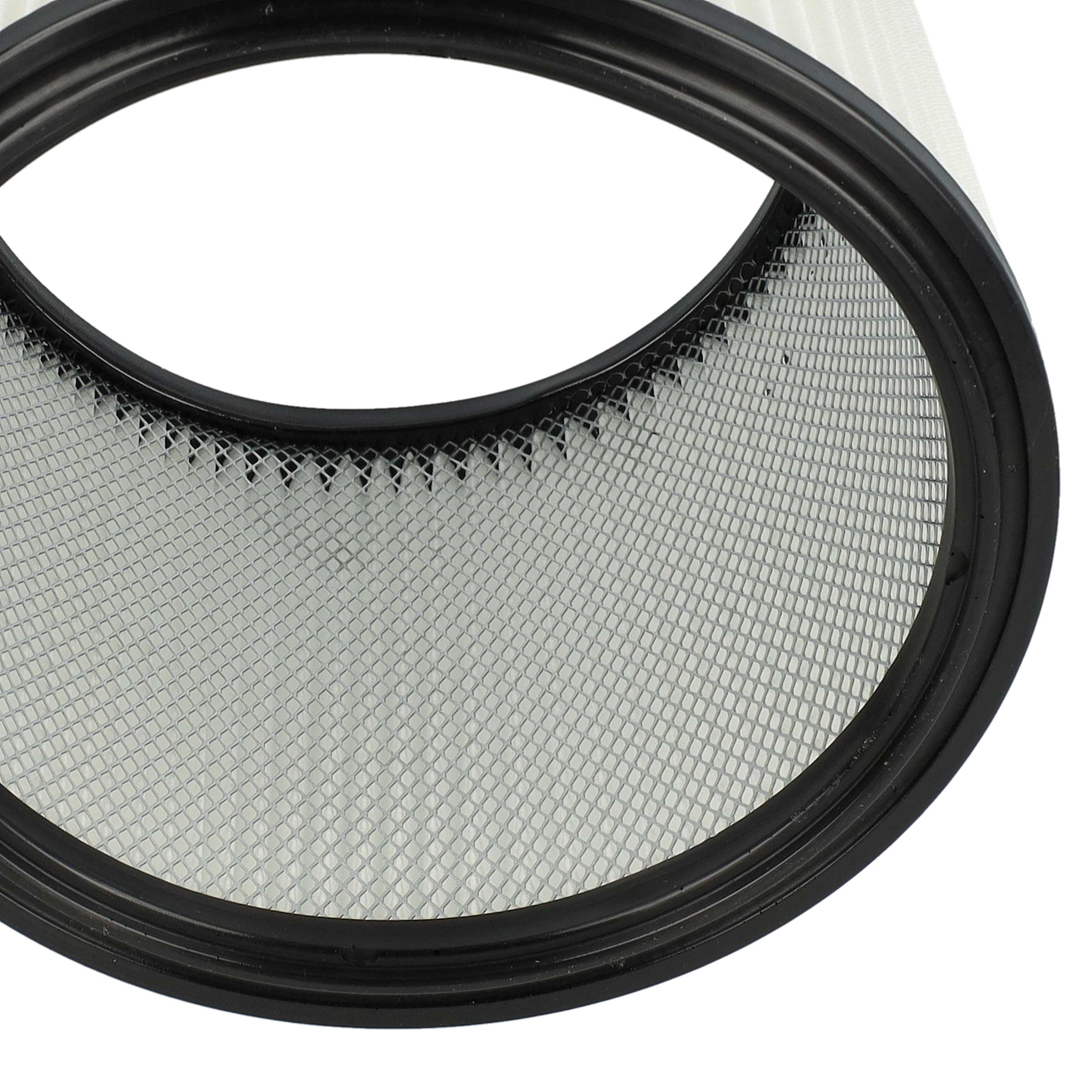 2x Filtercartridge filter replaces Starmix 413525, 4011240413525 for Starmix Vacuum Cleaner, black / white