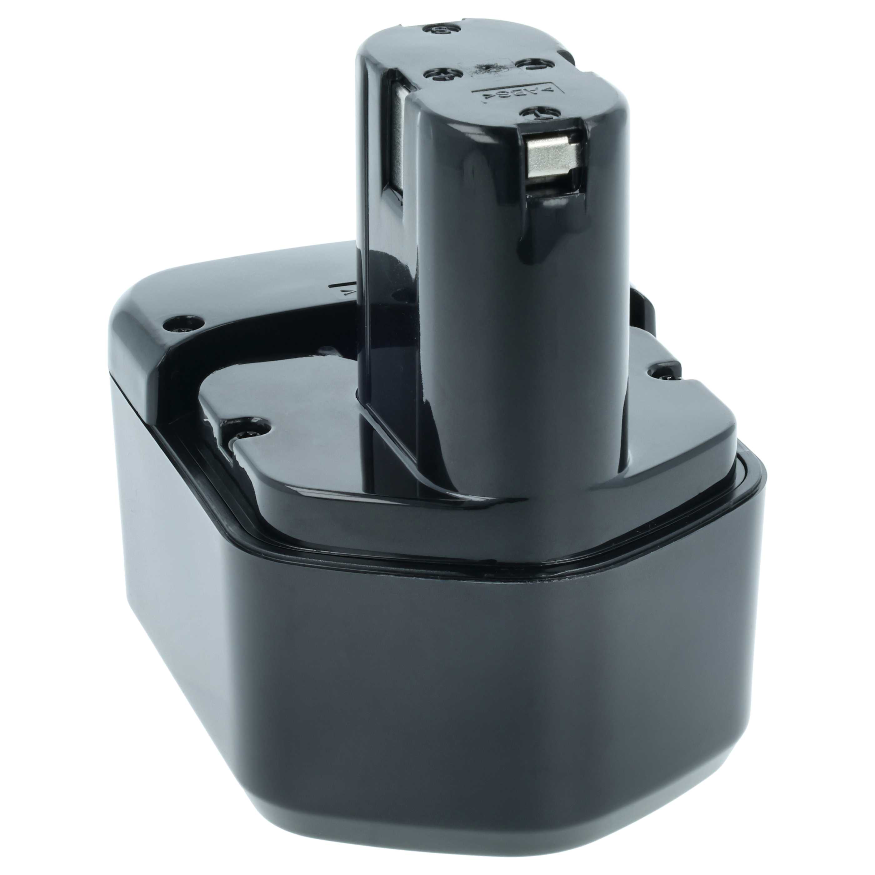 3x Battery replaces Hitachi 320608, 320606, 320388, 320387, 320386 Electric Power Tool - 2100 mAh, 12 V, NiMH