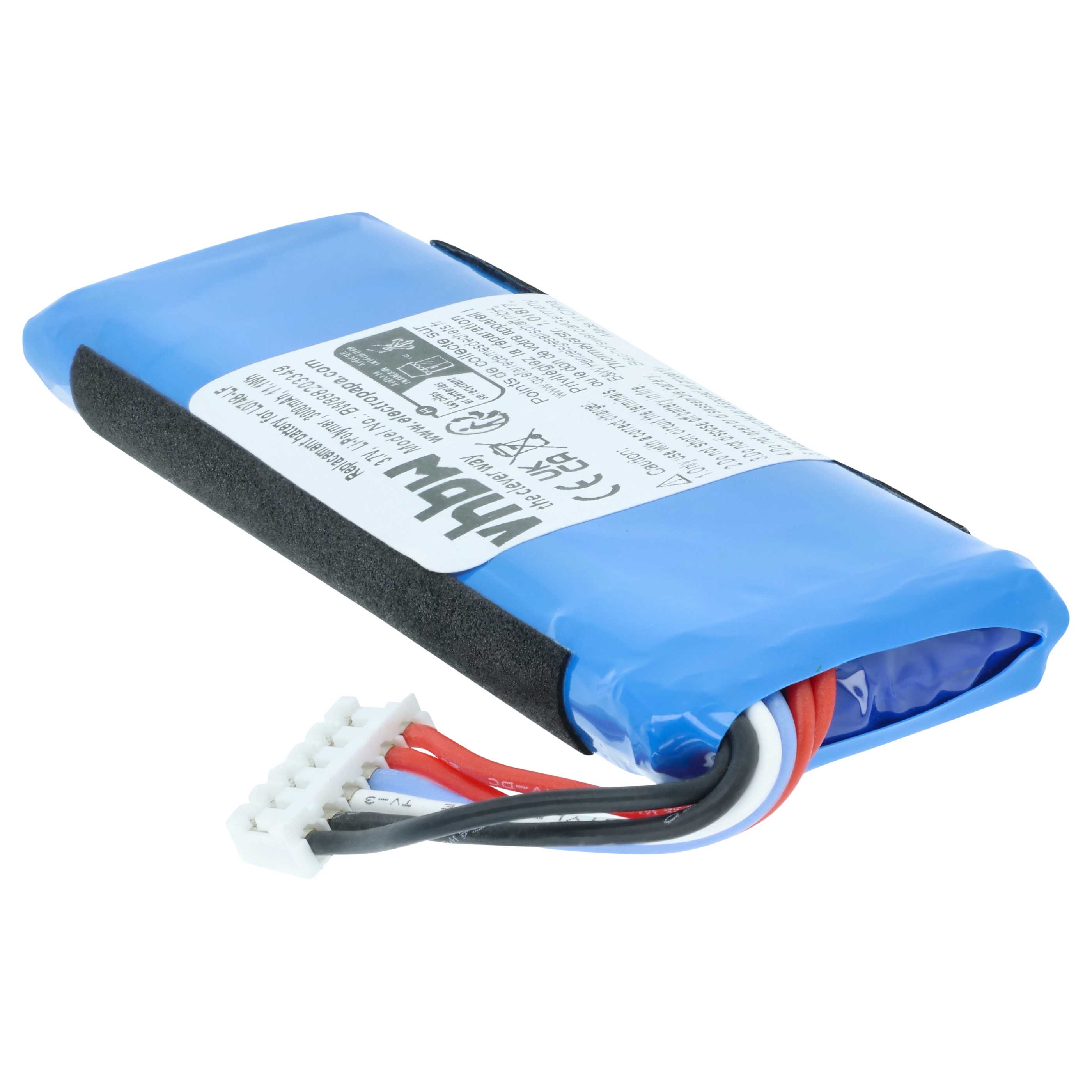 Akumulator do głośnika zamiennik JBL L0748-LF, 02-553-3494 - LiPo 3000mAh