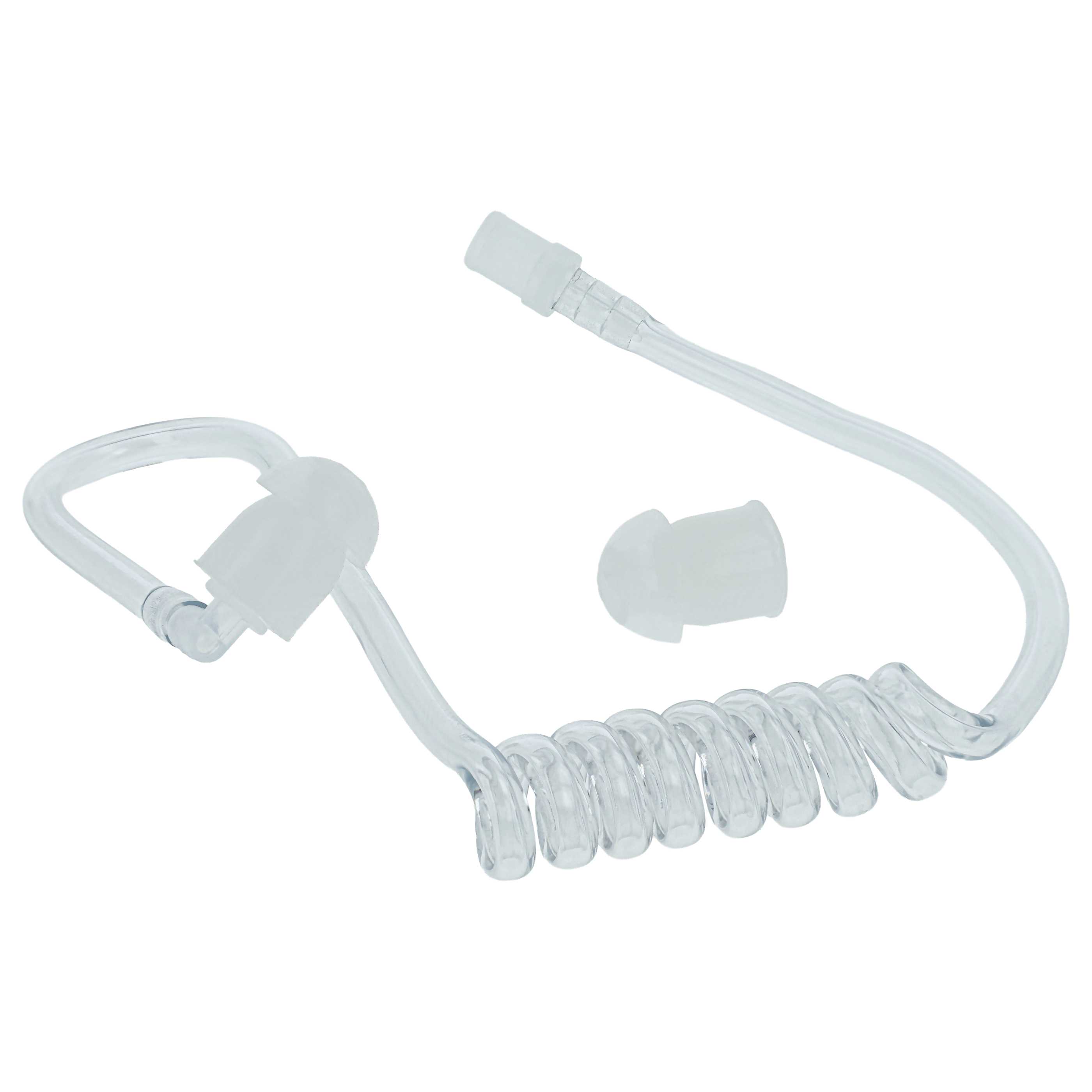 Tubo acustico per Headset - incl. 2x olive auricolari, trasparente