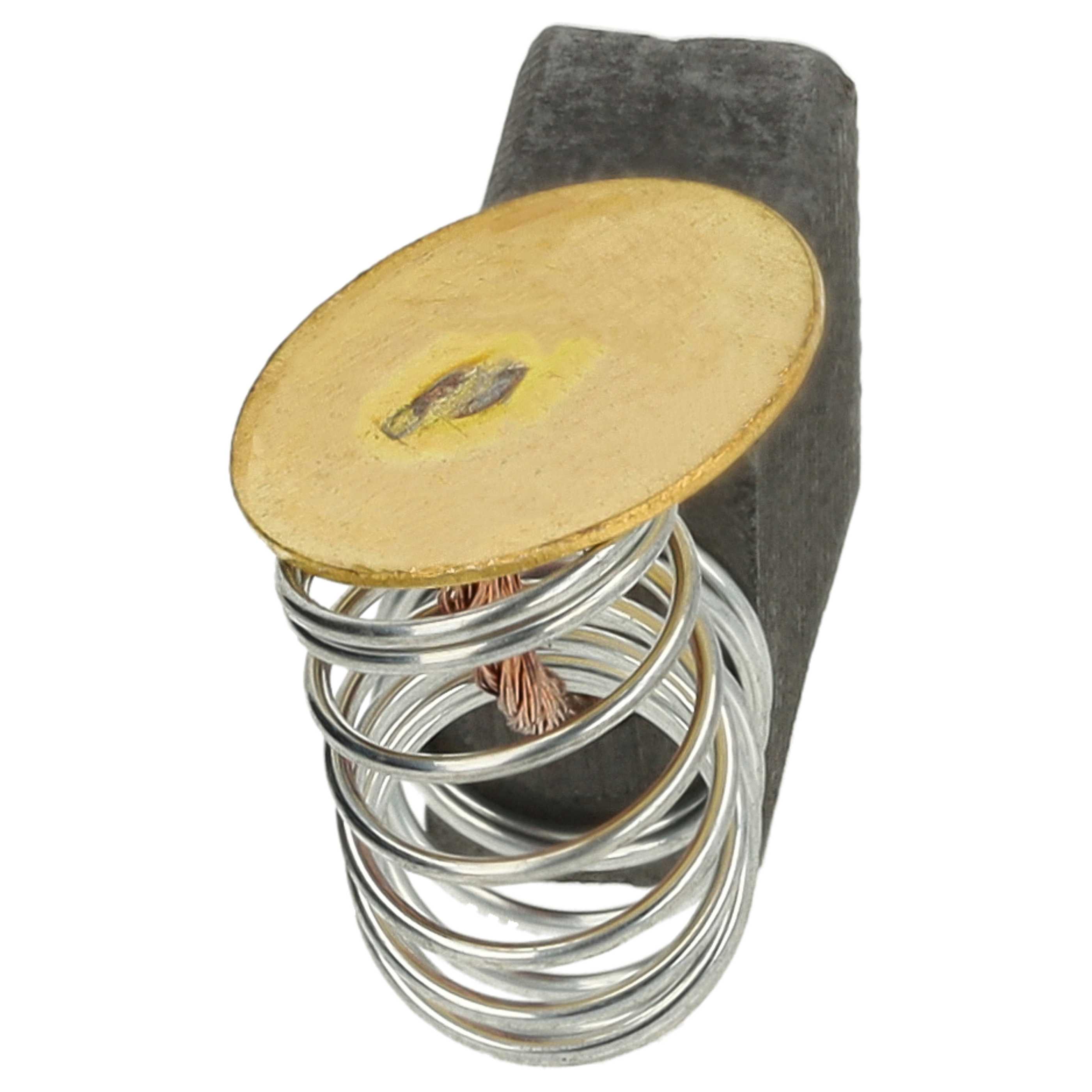 2x Carbon Brush Suitable for Diverse electric motors Electric Power Tool - 7x11x16 mm