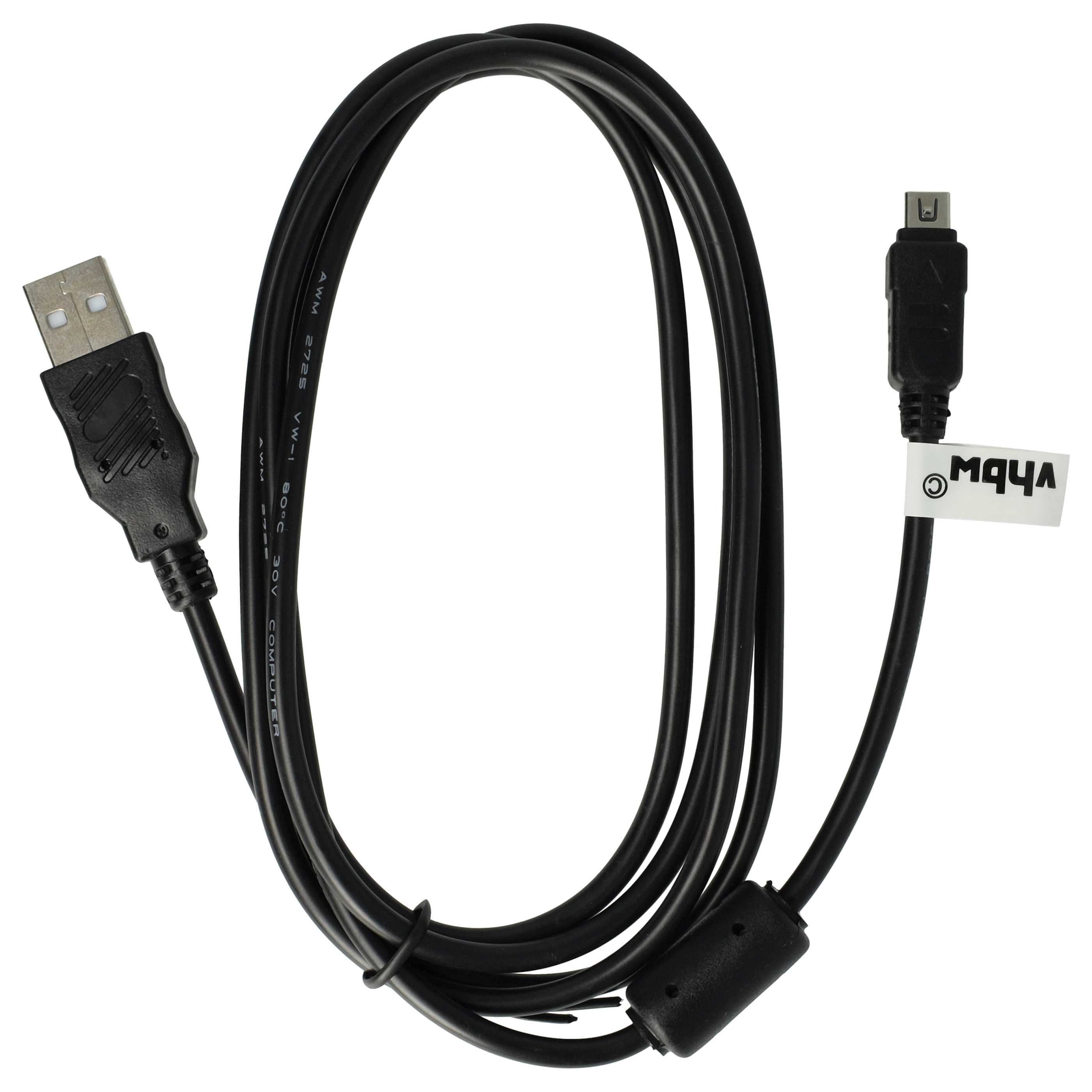 Câble de transfert USB remplace Olympus CB-USB6, CB-USB5, CB-USB8 pour appareil photo Olympus – 150 cm