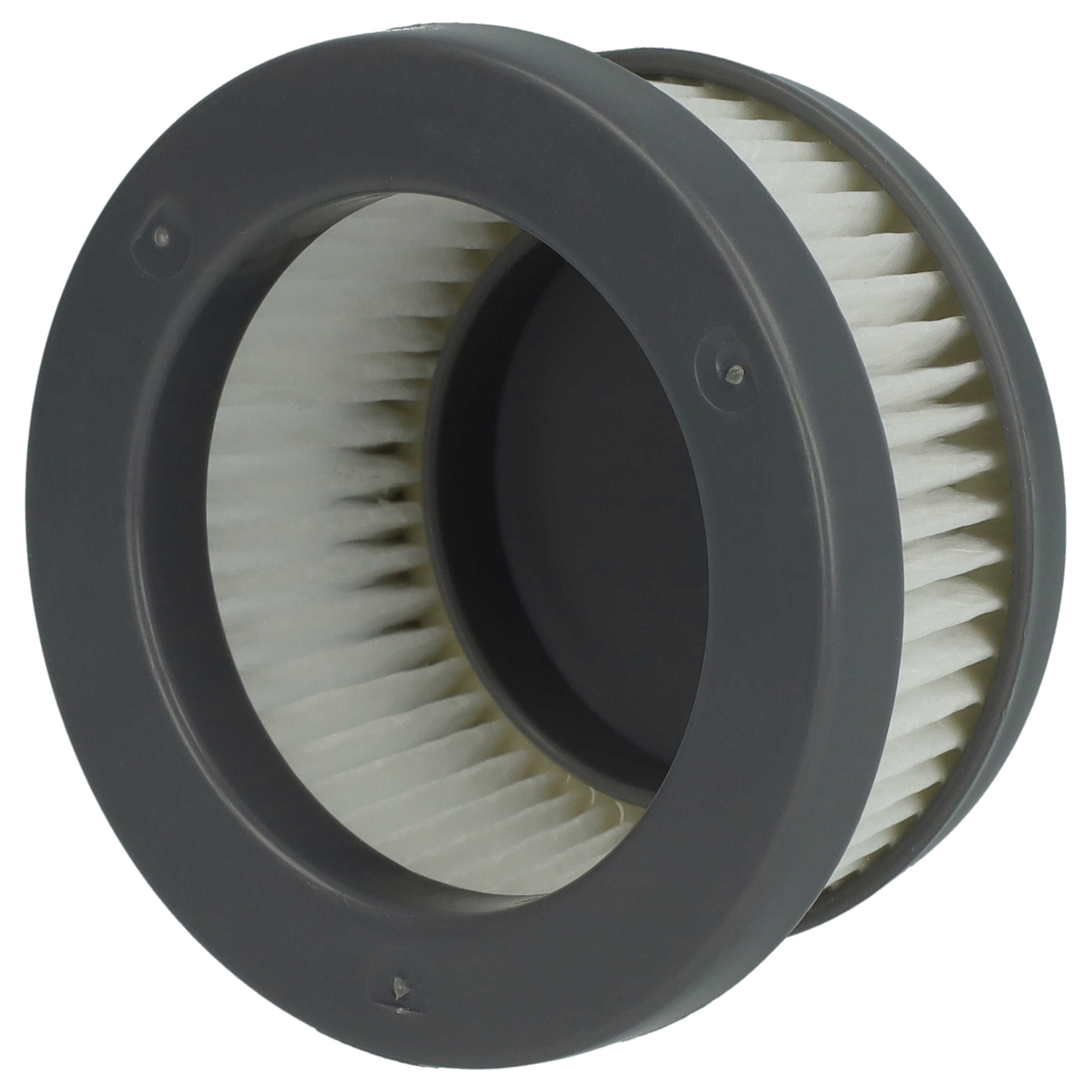 2x Filterfilter replaces Black & Decker VFORB10 for Black & Decker Vacuum Cleaner, white / grey