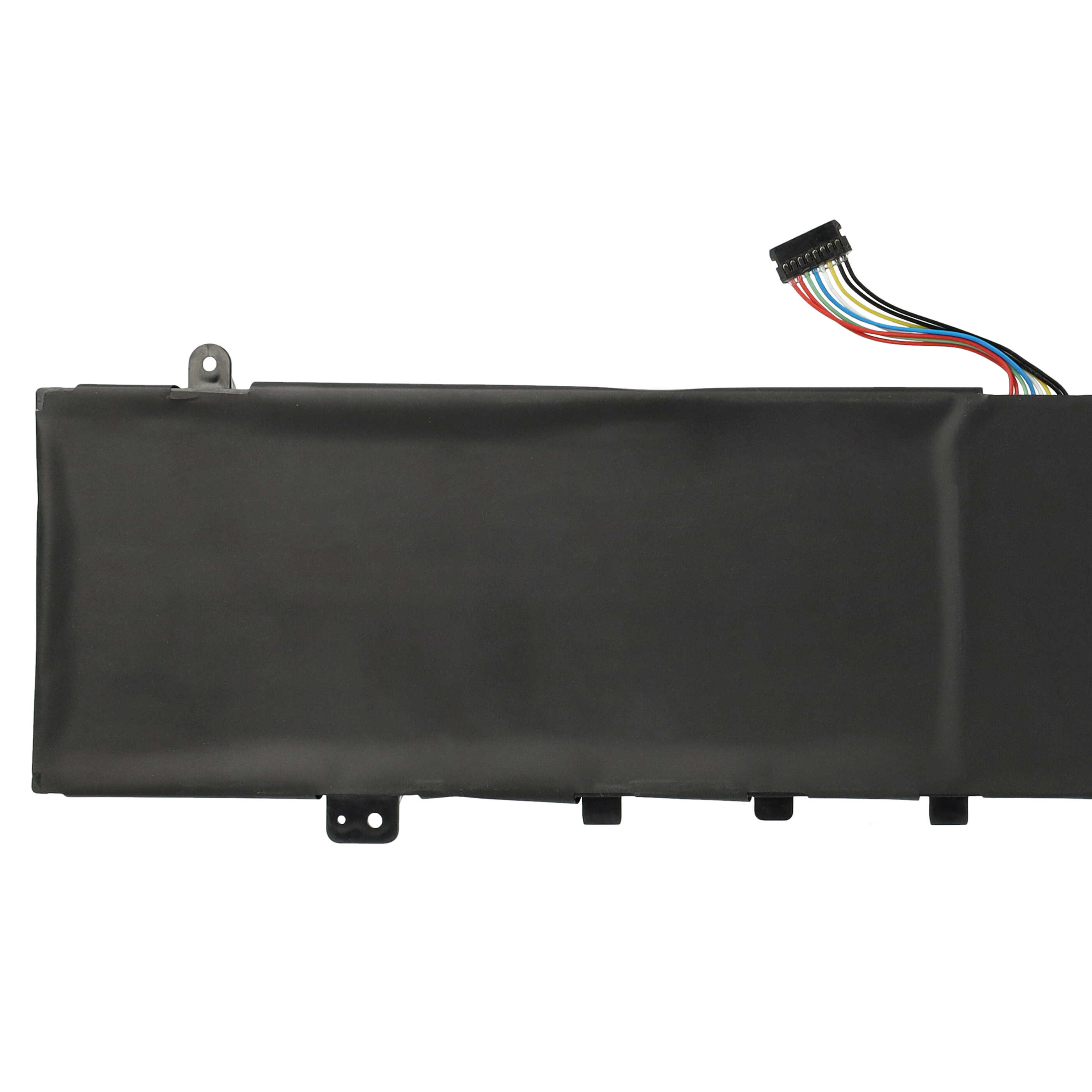 Batterie remplace Lenovo 5B10U65277, 5B10T83737 pour ordinateur portable - 4300mAh 15,36V Li-polymère, noir