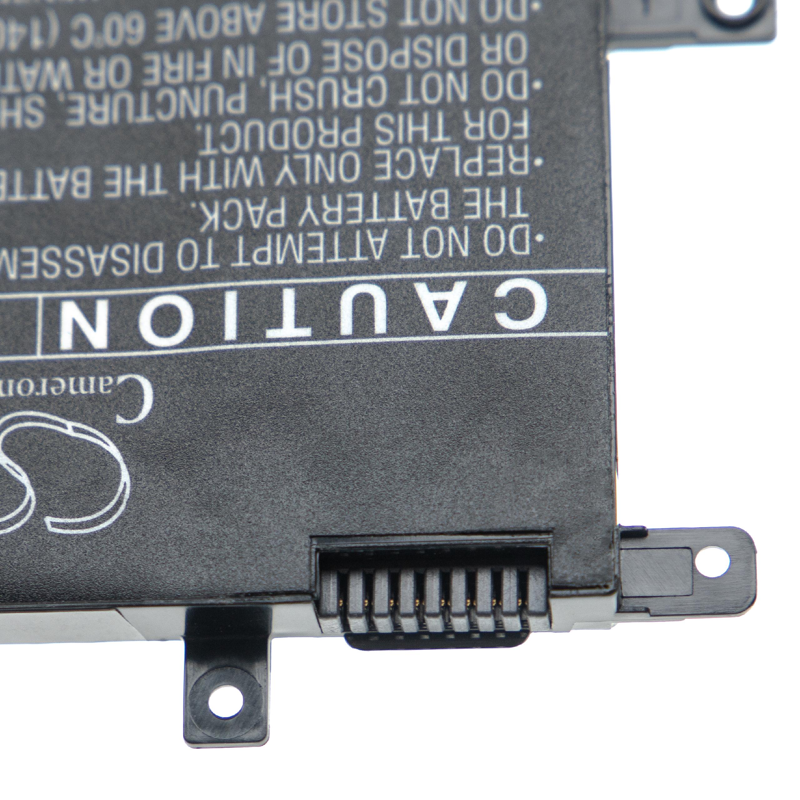 Notebook Battery Replacement for Asus 0B200-02550200, 0B200-02550000 - 4900mAh 7.6V Li-polymer, black