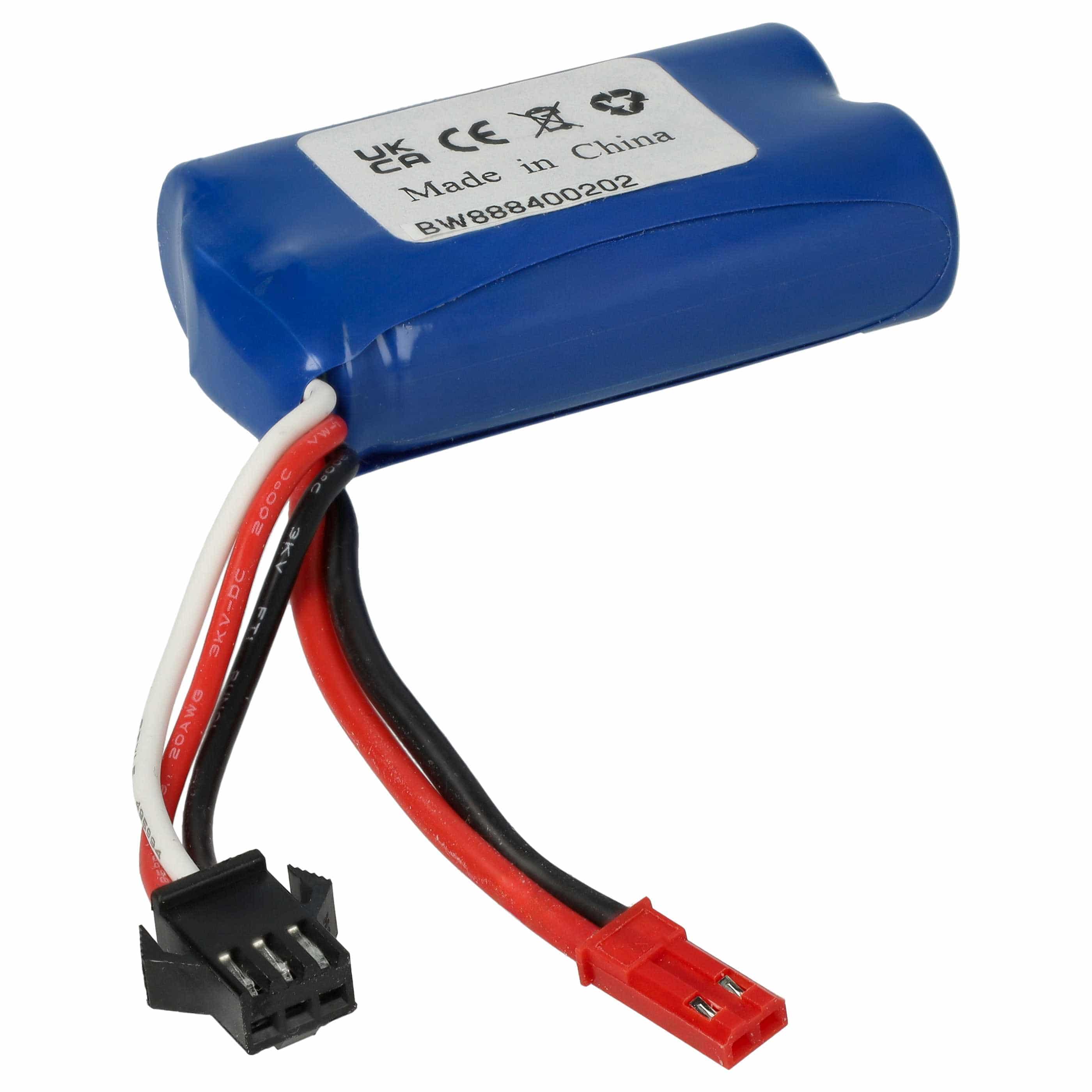 Batterie modèle radio-télécommandé - 350mAh 6,4V LiFePO4, BEC