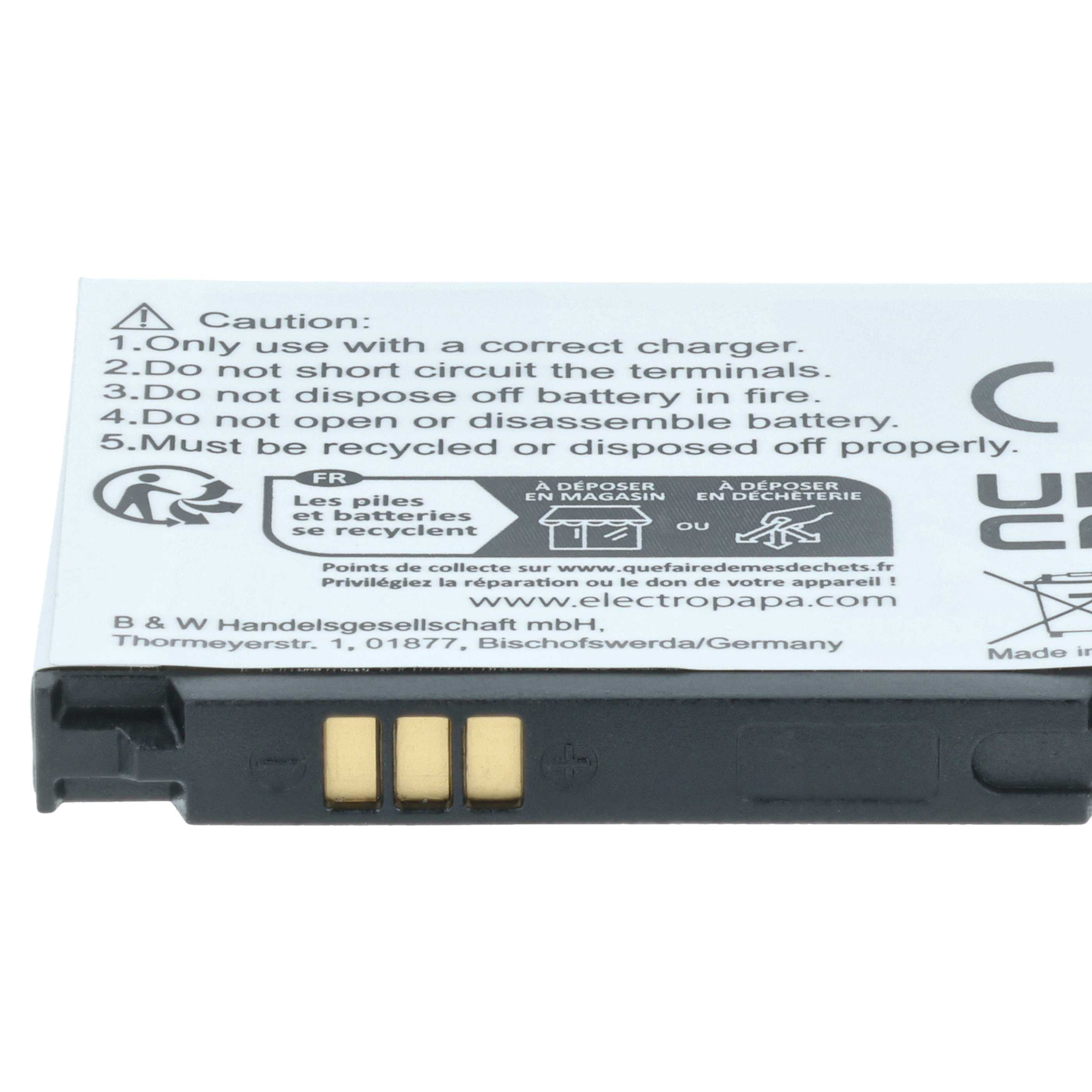 Akumulator do telefonu smartfona zamiennik Samsung AB503442CE, AB503442CU - 600 mAh 3,7 V Li-Ion