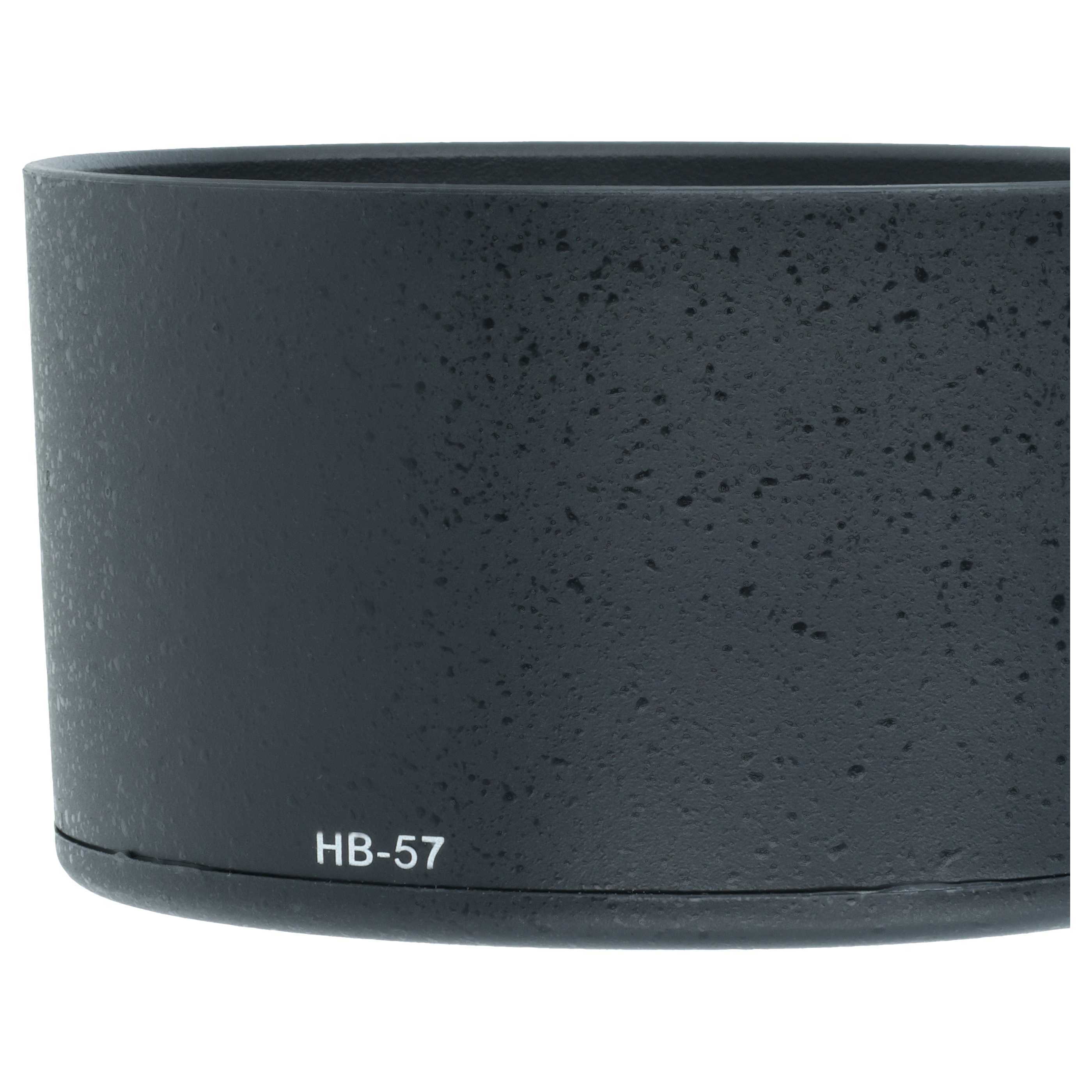 Lens Hood replaces Nikon HB57, HB-57 for Nikon Lens with 58 mm Diameter, plastic, black