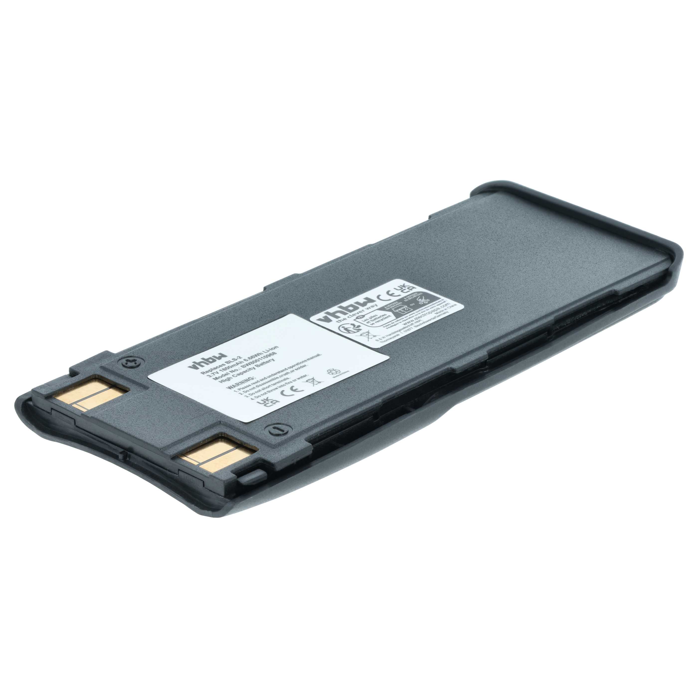 Akumulator do telefonu smartfona zamiennik Nokia BLS-4, BMS-2S, BLS-2, BLS-2N, BPS-2 - 1800 mAh 3,7 V Li-Ion