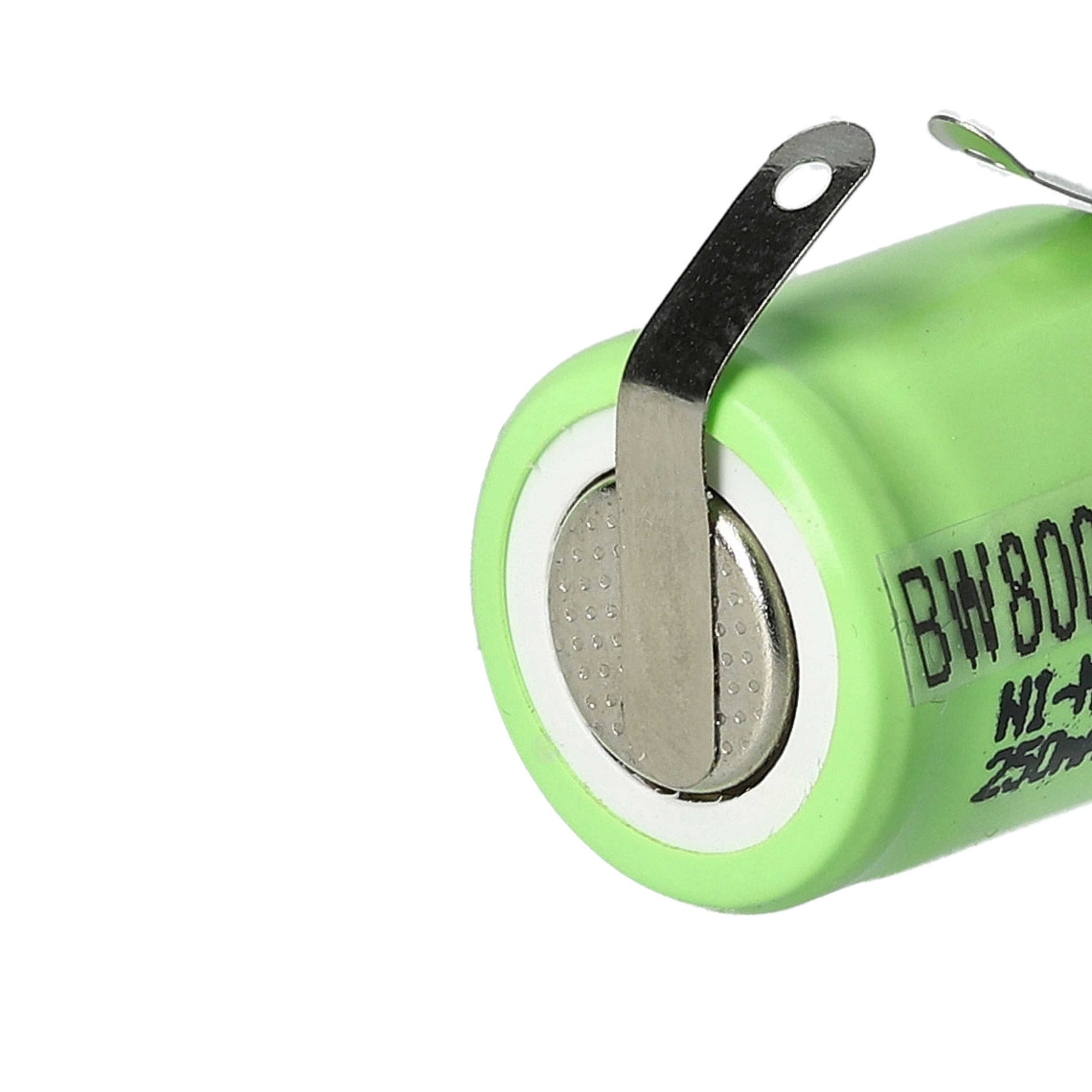 Batterie remplace 1/3AA modèle radio-télécommandé - 250mAh 1,2V NiMH