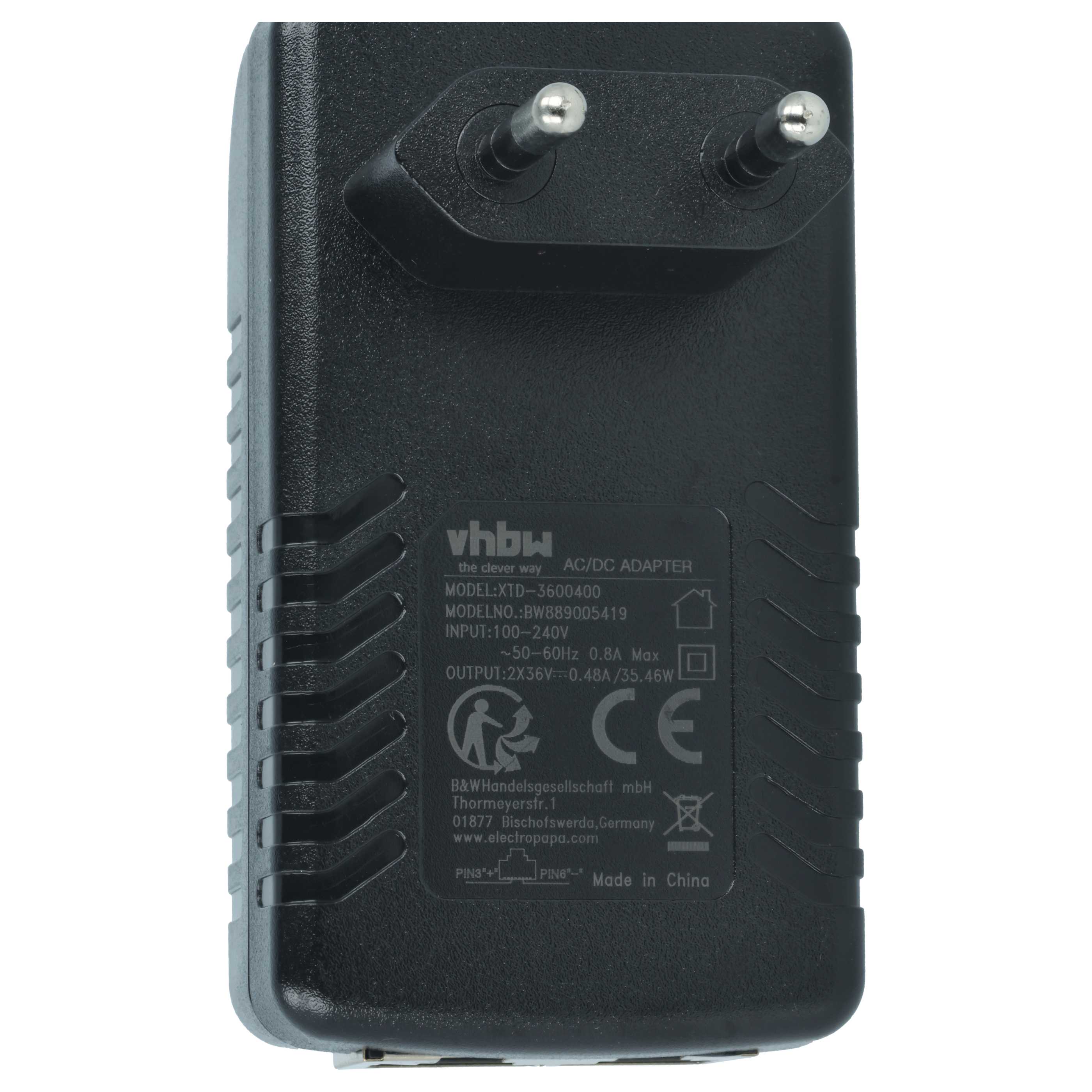 Mains Power Adapter replaces Siemens C39280-Z4-C510 for T-Com Landline Telephone etc. - 420 cm
