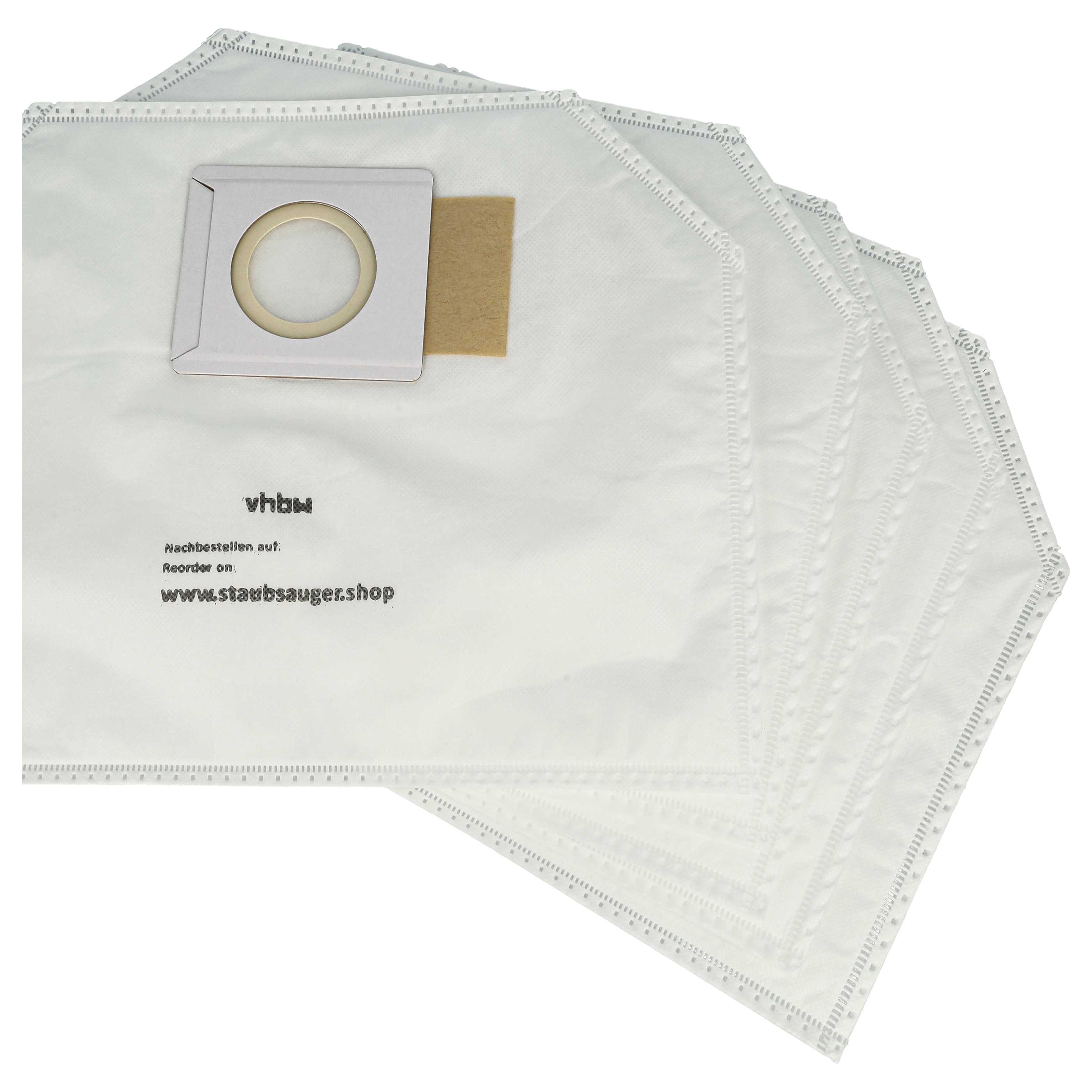 10x Sac remplace Makita 197903-8 pour aspirateur Makita - microfibre non tissée