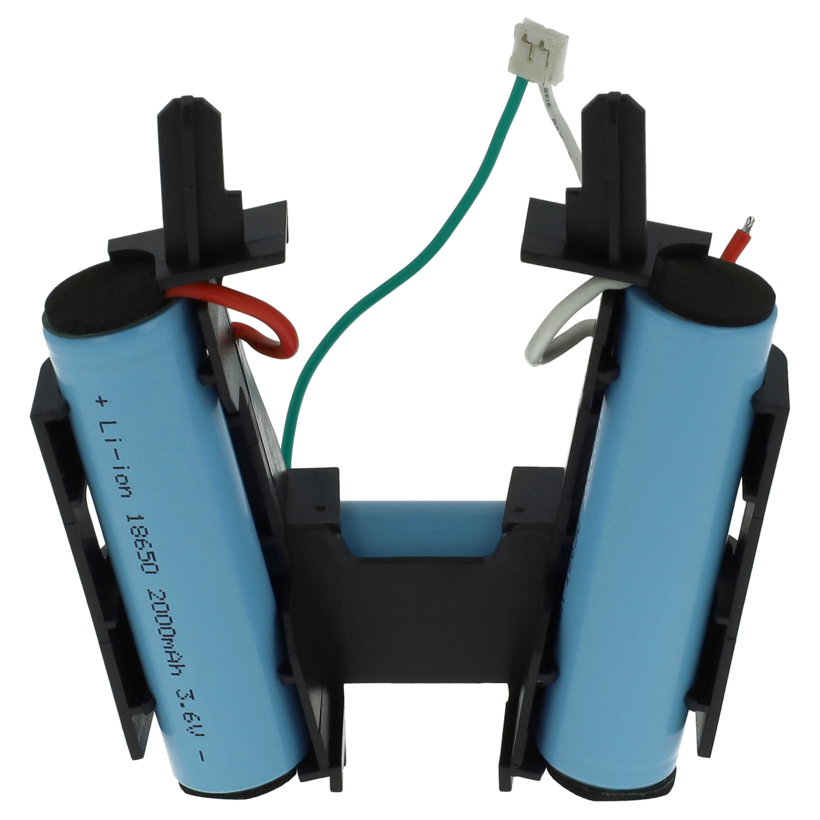 Batteria sostituisce AEG 140127175457 per aspirapolvere Electrolux - 2000mAh 10,8V Li-Ion nero / blu