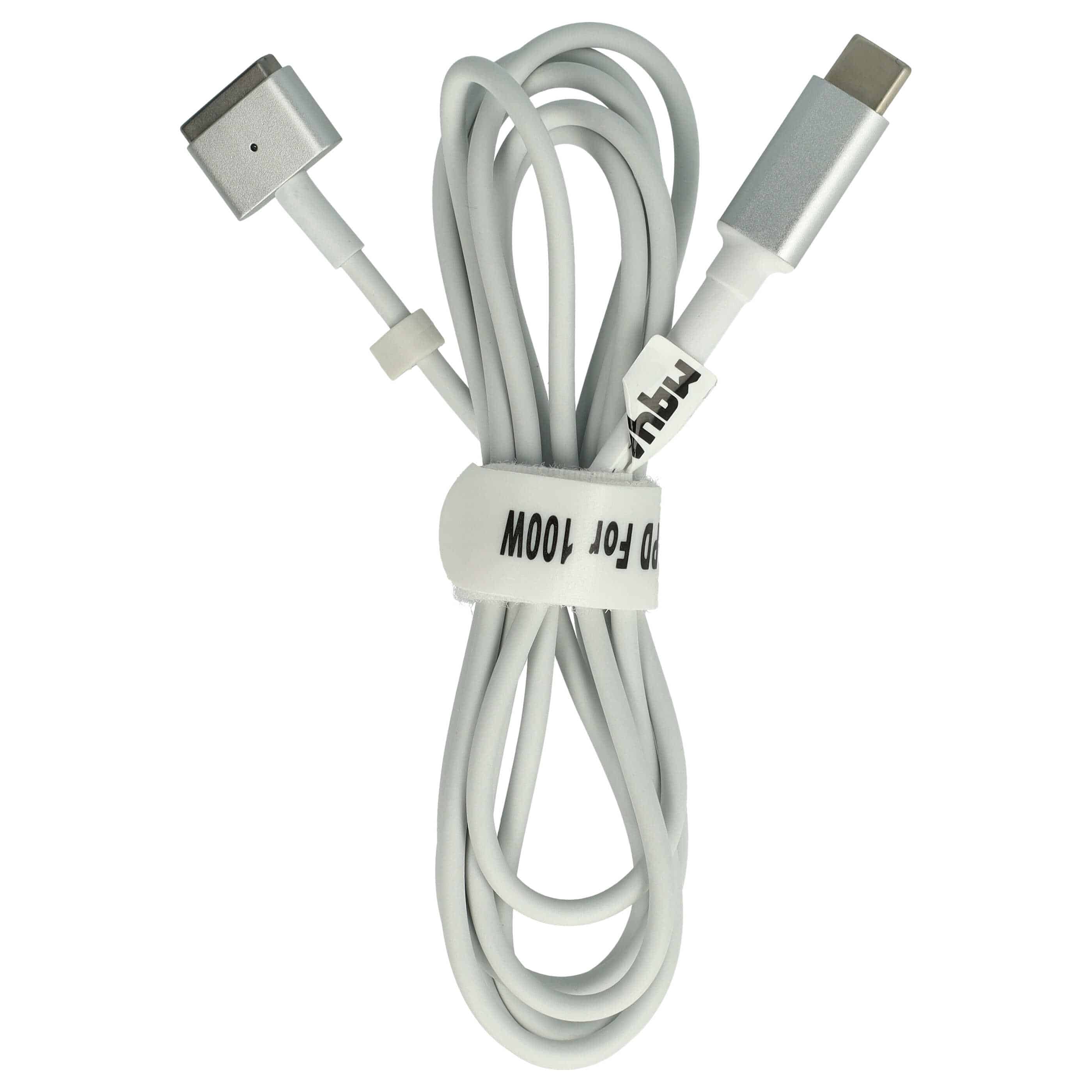 Câble USB C vers MagSafe 2 pour ordinateur Apple MacBook Air - 100 W, PVC