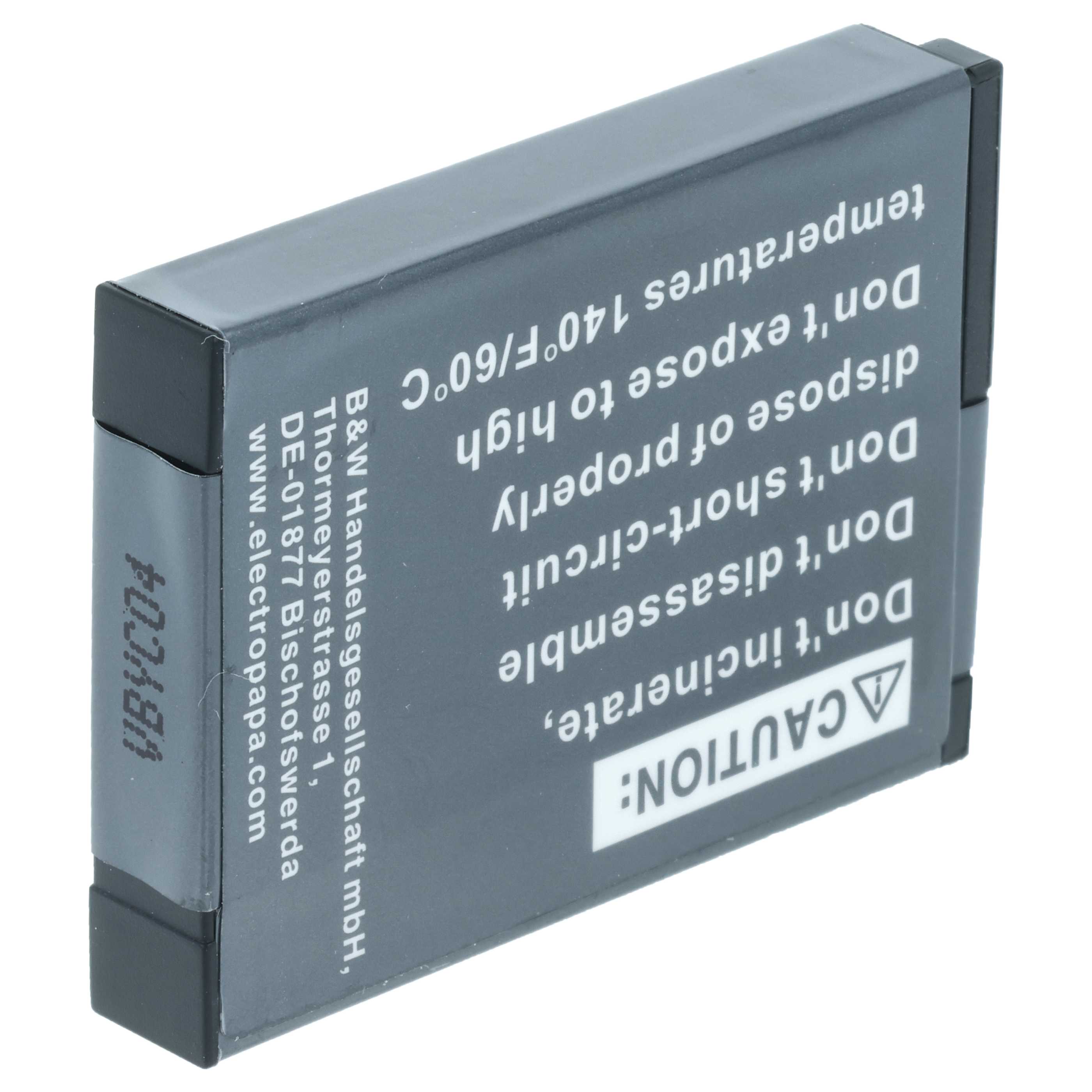 2x Akumulator do aparatu cyfrowego zamiennik Samsung SLB-11a - 700 mAh 3,6 V Li-Ion