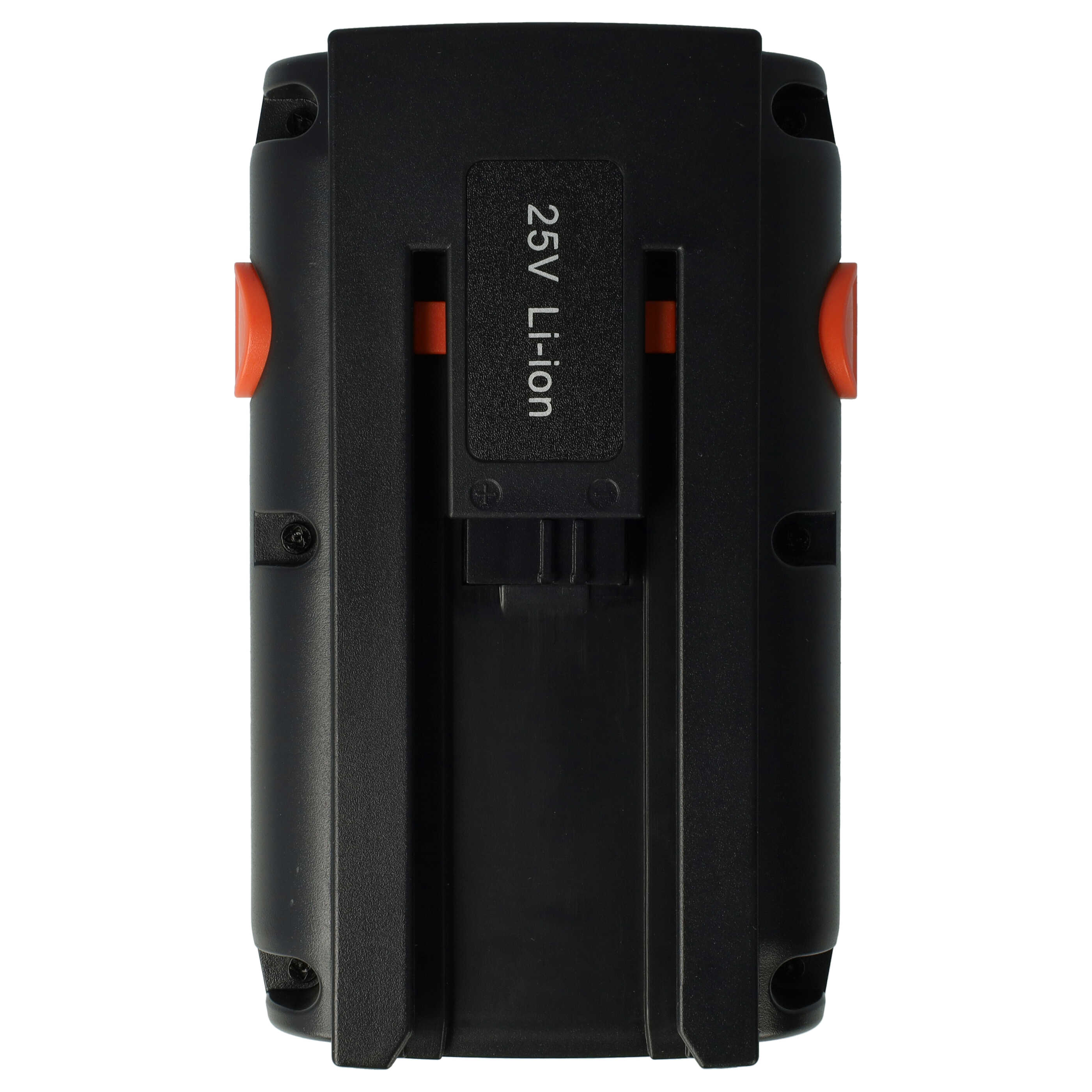 Batteria sostituisce Gardena 8838, 8838-U, 8838U, 04025-20, 8838-20, 4025 per tagliaerba - 3000mAh 25V Li-Ion