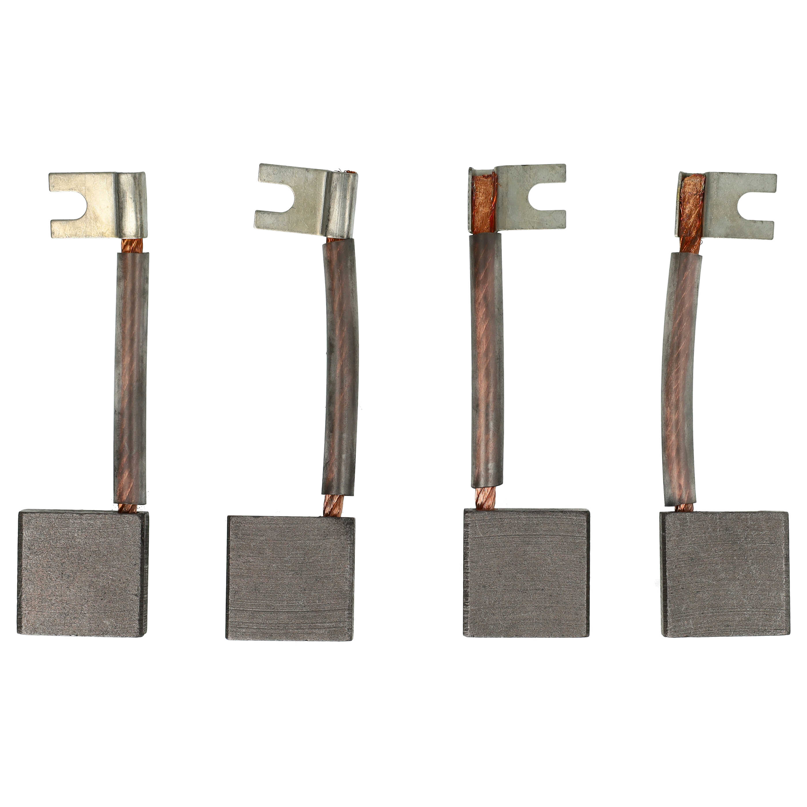 4x Kohlebürste als Ersatz für Asein 3887 für Elektrowerkzeug - 24,5 x 24,9 x 9,9mm