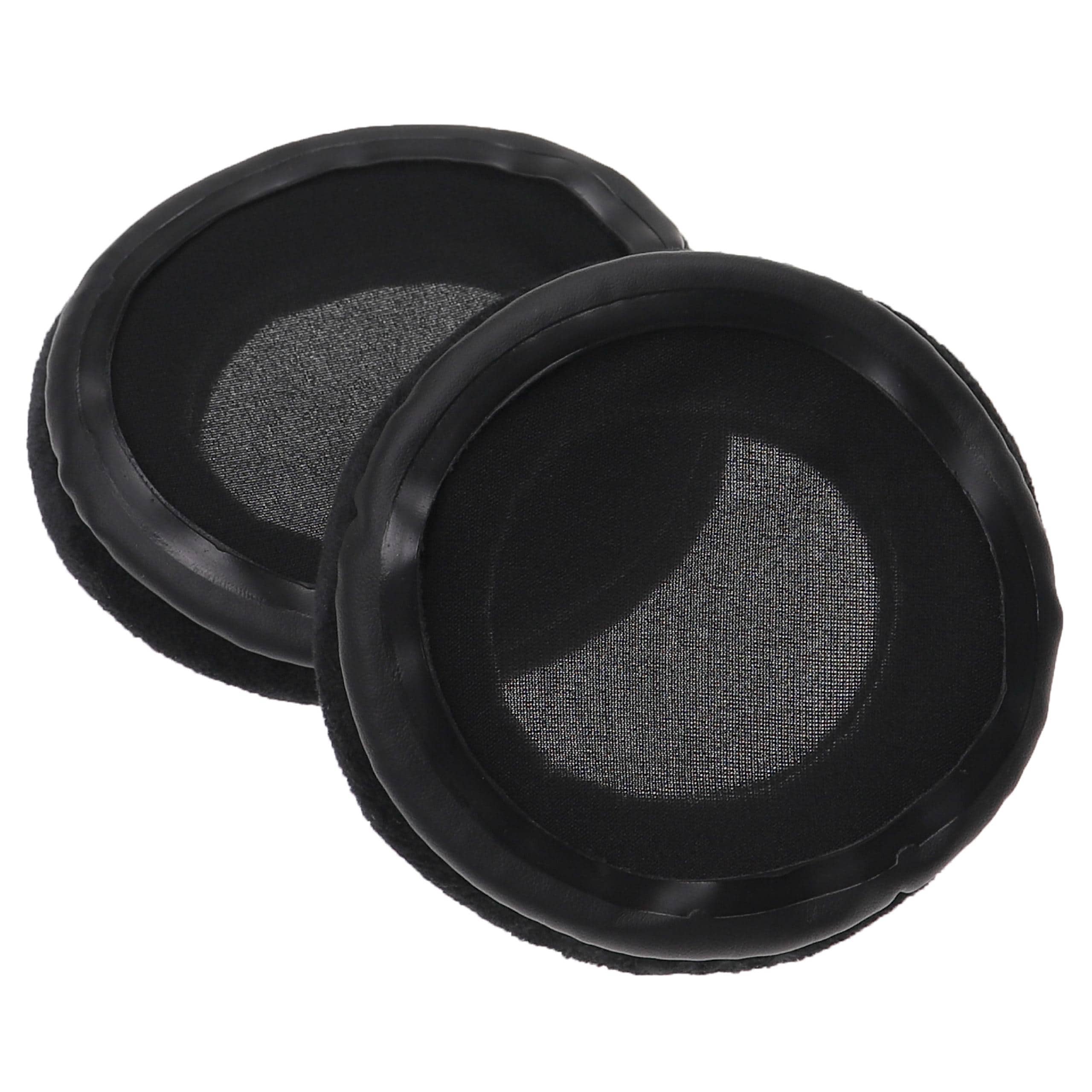 Coussinets d'oreille 10cm pour casque Beyerdynamic DT 770 - Avec mémoire de forme, velours noir