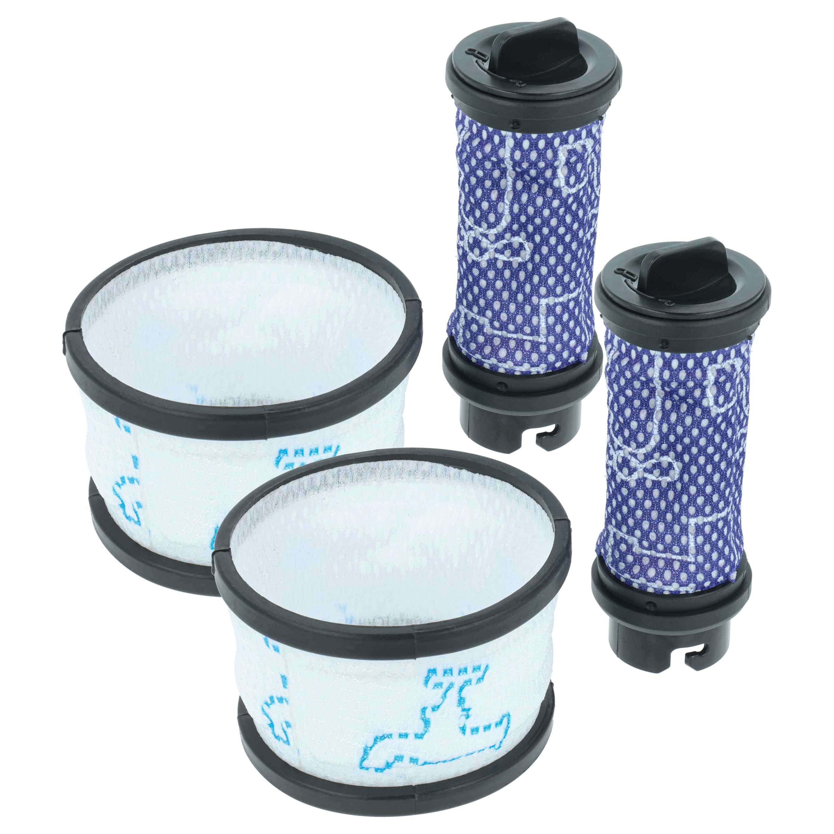 2x Filter Set suitable for Inse N5, S6, S6P, S600 Vacuum Cleaner - Vacuum Cleaner Filter Set