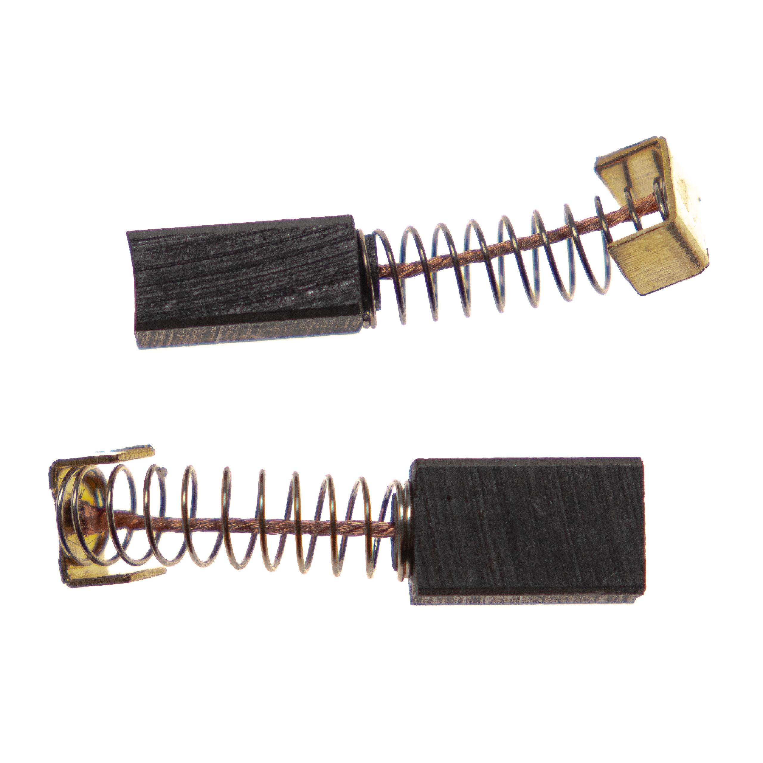 2x Carbon Brush as Replacement for Dremel 02-095, 2-615-296-770 Electric Power Tools + Spring, 14 x 8 x 6mm