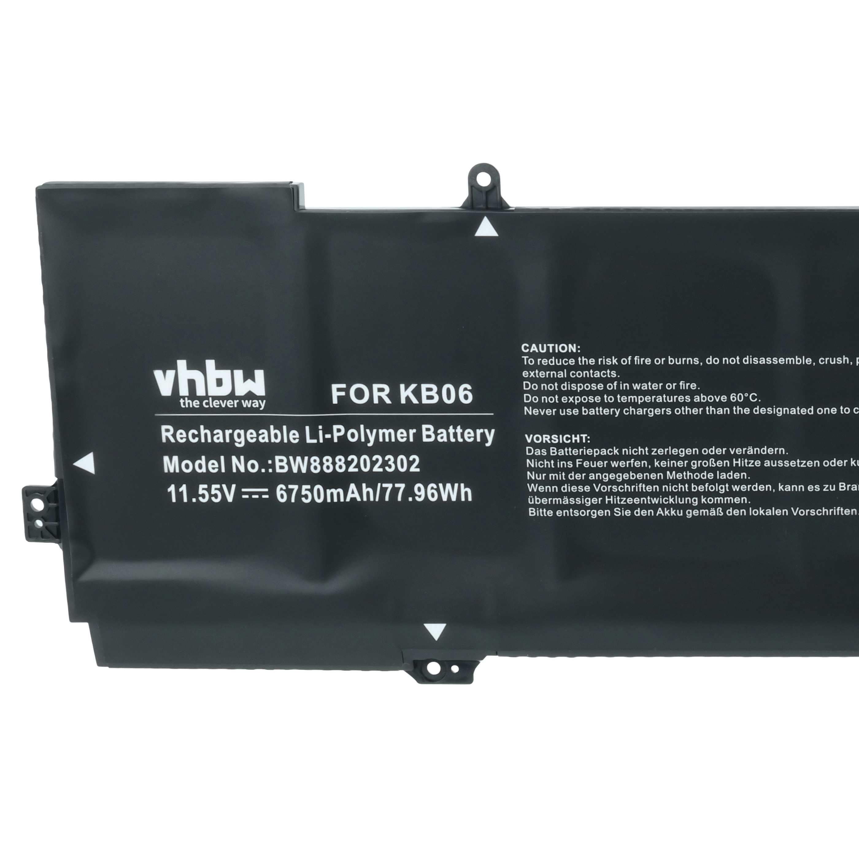 Akumulator do laptopa zamiennik HP 901307-2C1, 902499-855, 902401-2C1, HSTNN-DB7R - 6750 mAh 11,55 V LiPo