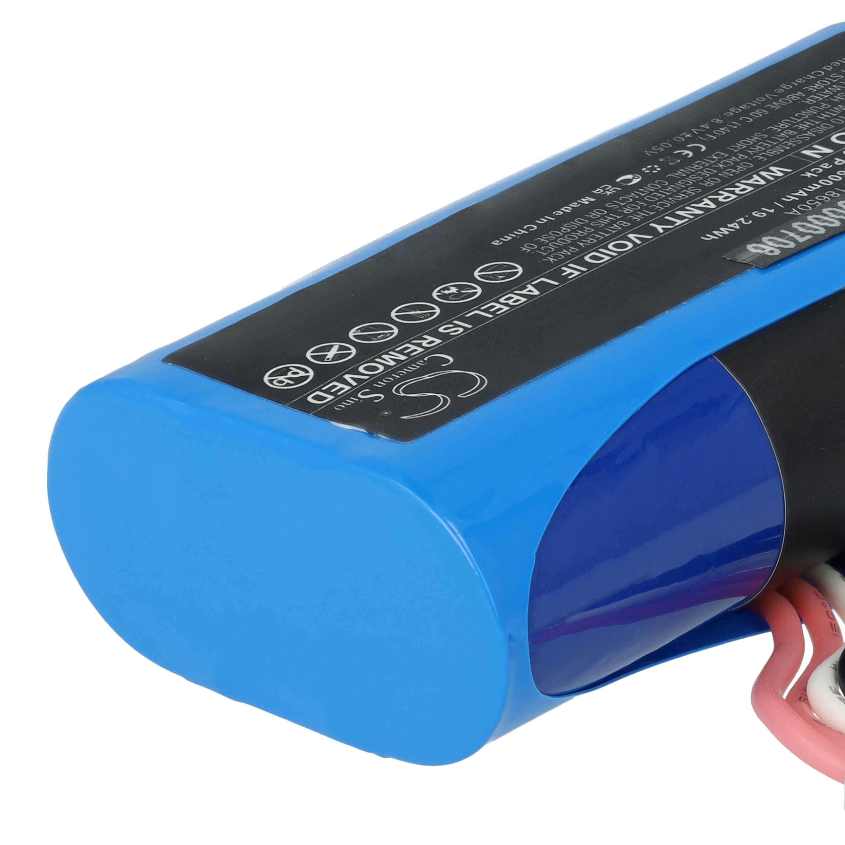 5x Battery replaces Ingenico LD18650D for Newland Barcode Scanner POS - 2600 mAh 7.4 V