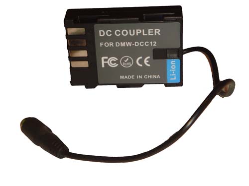 DC Kuppler als Ersatz für Panasonic DMW-DCC12, DMW-DCC12E für Panasonic Kamera u.a.