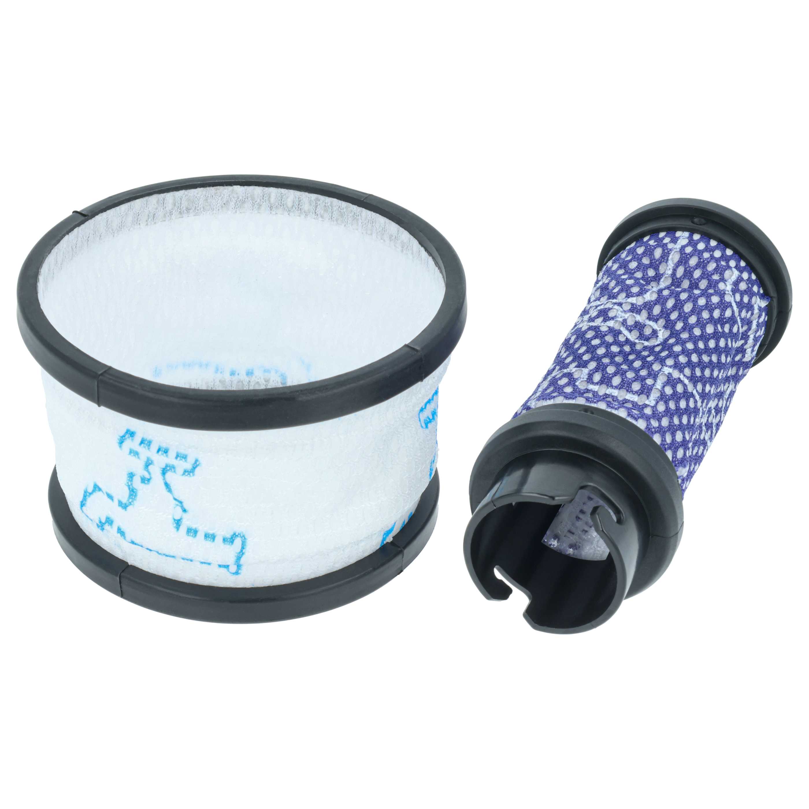 2x Filter Set suitable for Inse N5, S6, S6P, S600 Vacuum Cleaner - Vacuum Cleaner Filter Set