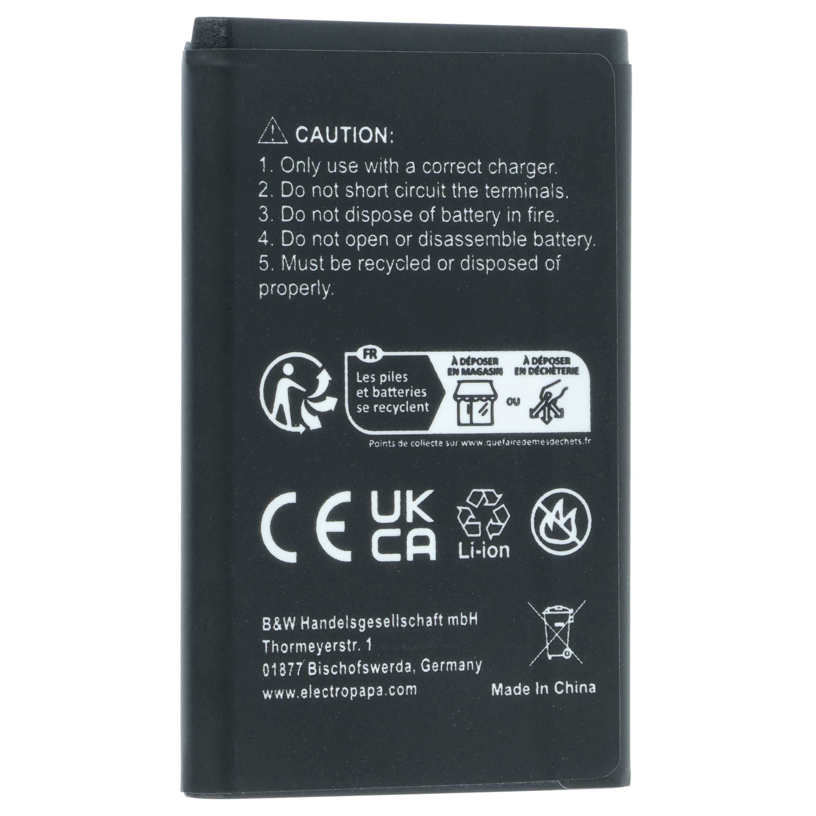 Batteria sostituisce Huawei HB5A2H per cellulare - 1100mAh 3,7V Li-Ion 