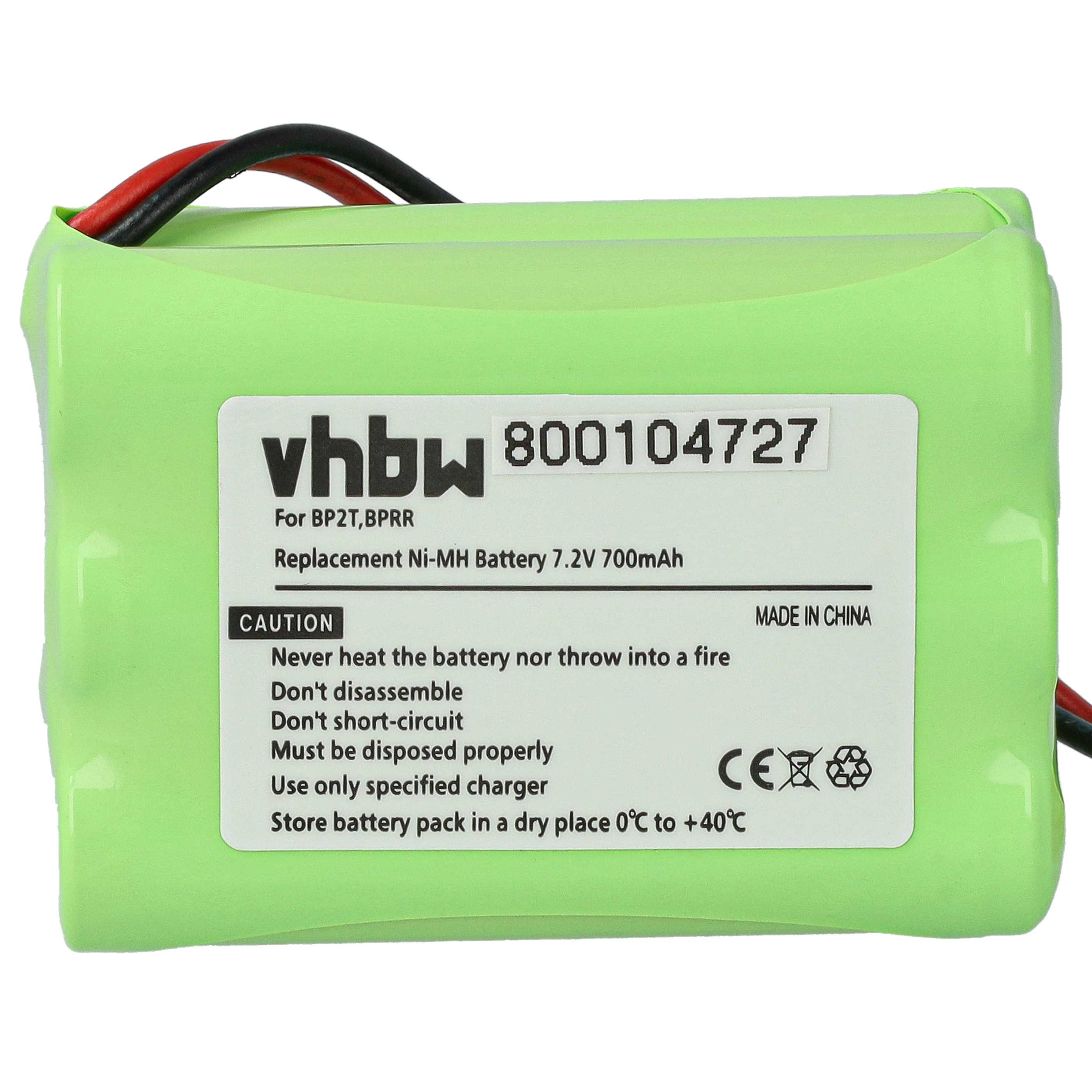 Dog Trainer Battery Replacement for Dogtra BP2T, BPRR - 700 mAh 7.2 V NiMH