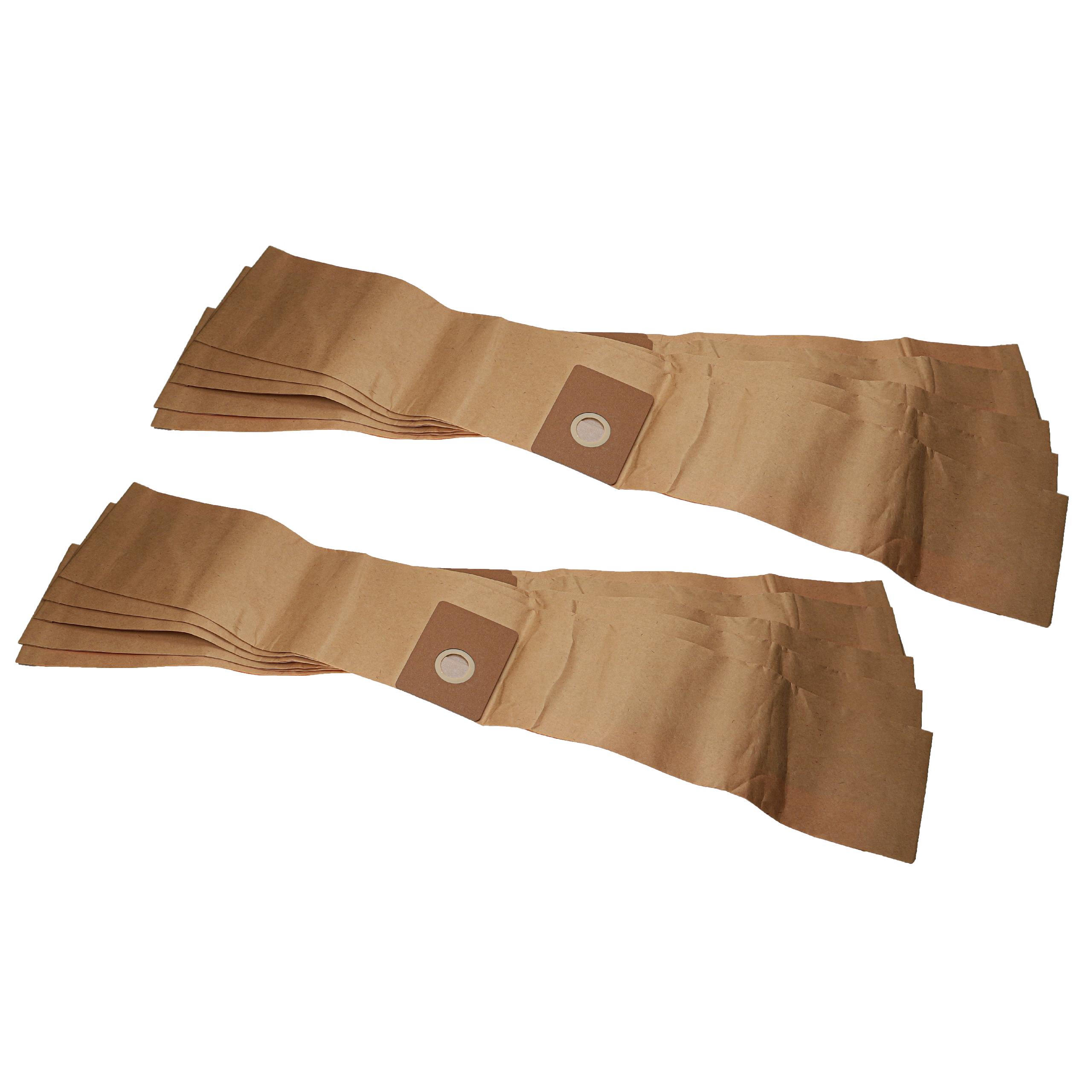 10x Sac remplace Kärcher 69034050, 69061180, 6.904-405.0, 6.906-118.0 pour aspirateur Kärcher - papier
