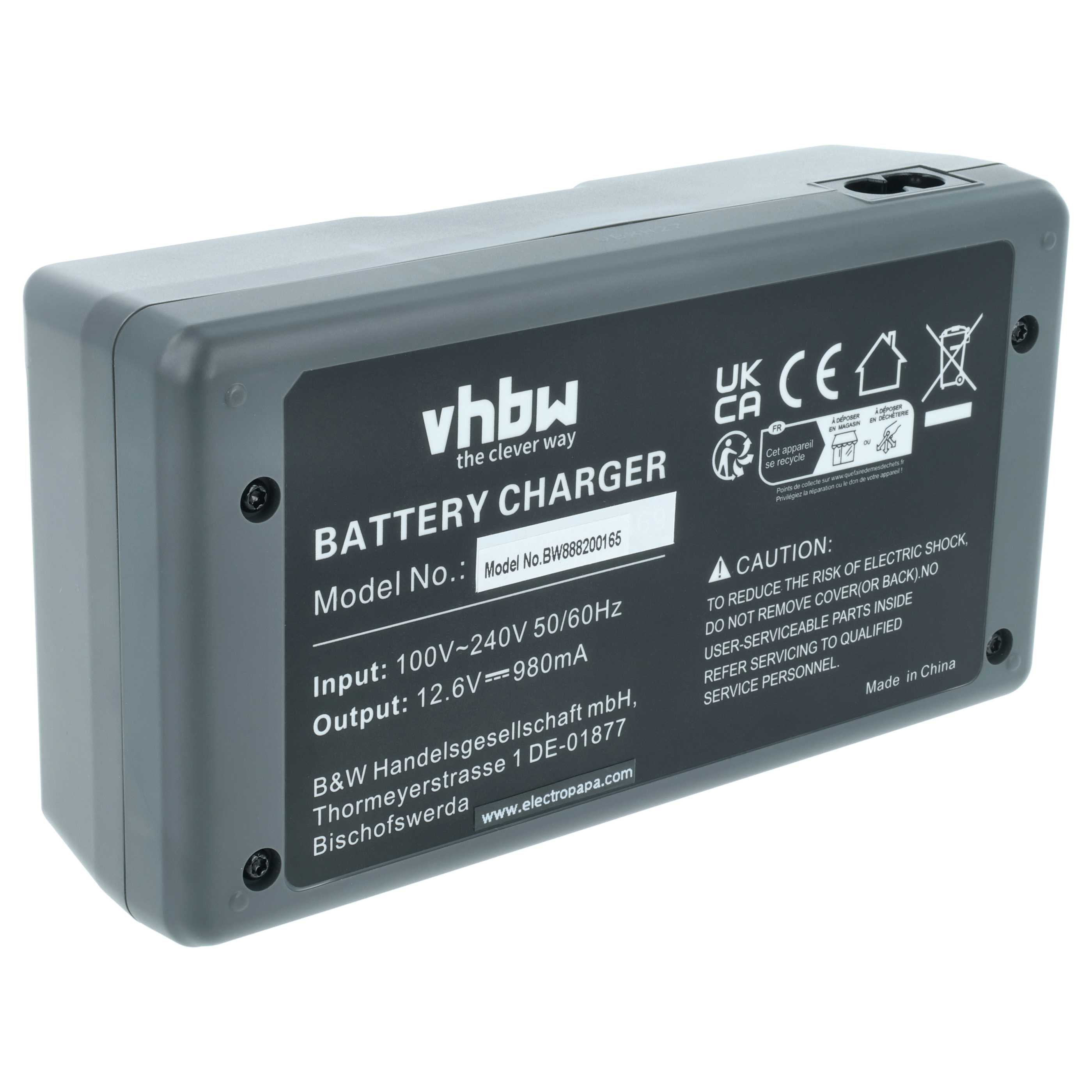 Battery Charger replaces Nikon MH-26 for Nikon Digital Camera - 1.2 A